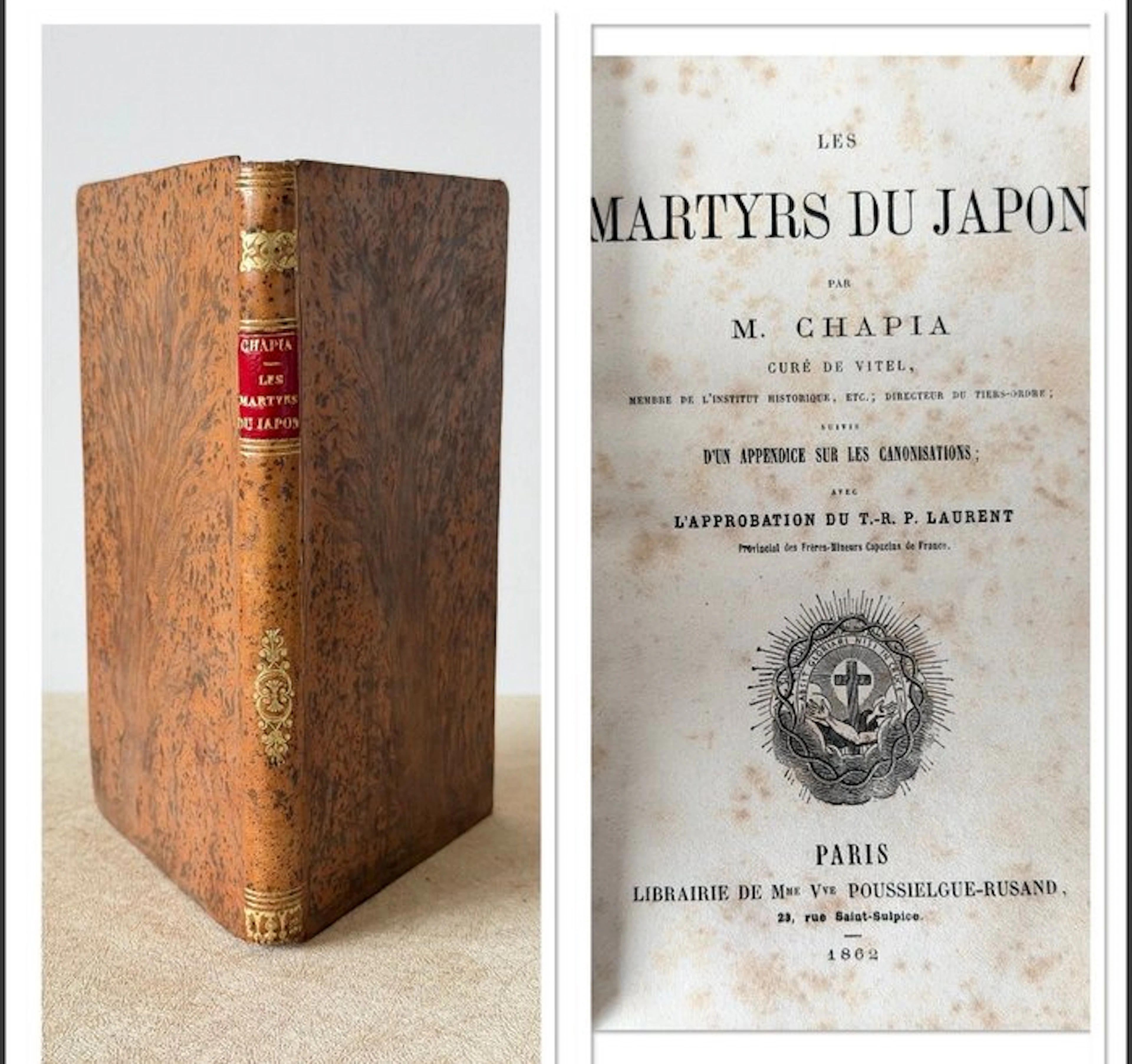 [Orientalisme] Charles Chapia - Les martyrs du Japon - 1862