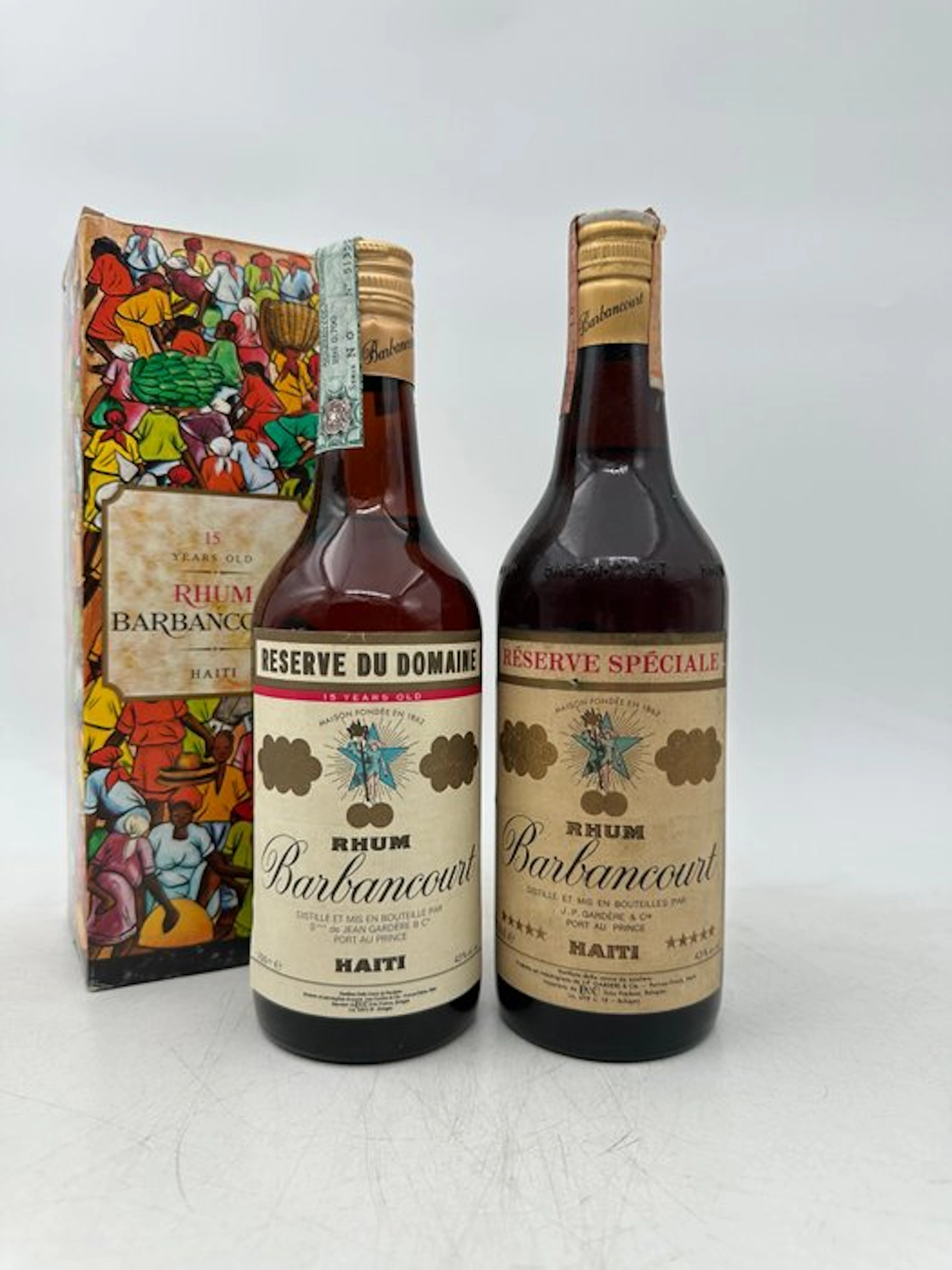Barbancourt - Five Star Réserve Spéciale + Réserve du Domaine 15yo - b