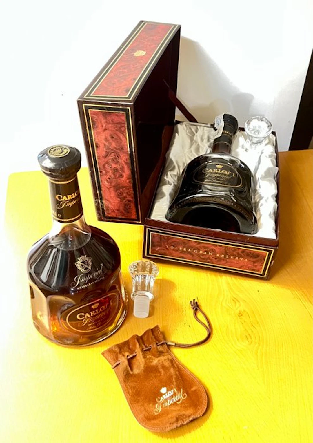 Pedro Domecq - Carlos I Imperial - b. 1990s - 70cl - 2 bottles