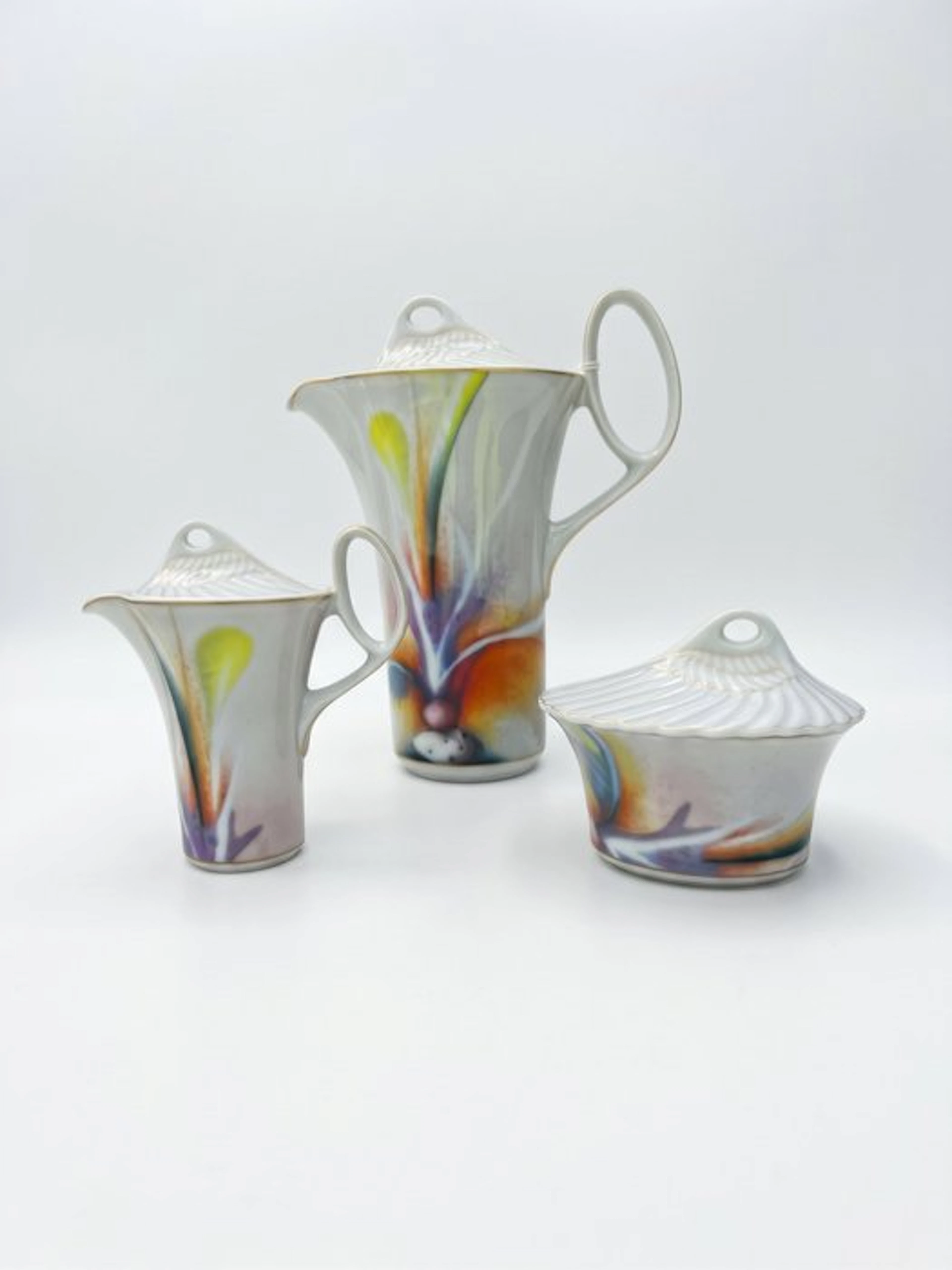 Rosenthal - Coffee set for 4 (3) - Porcelain - Mythos Series