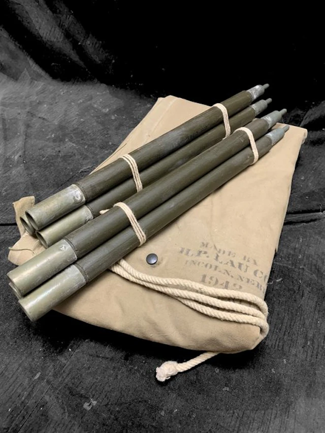 United States of America - US WWII half-tent shelter...