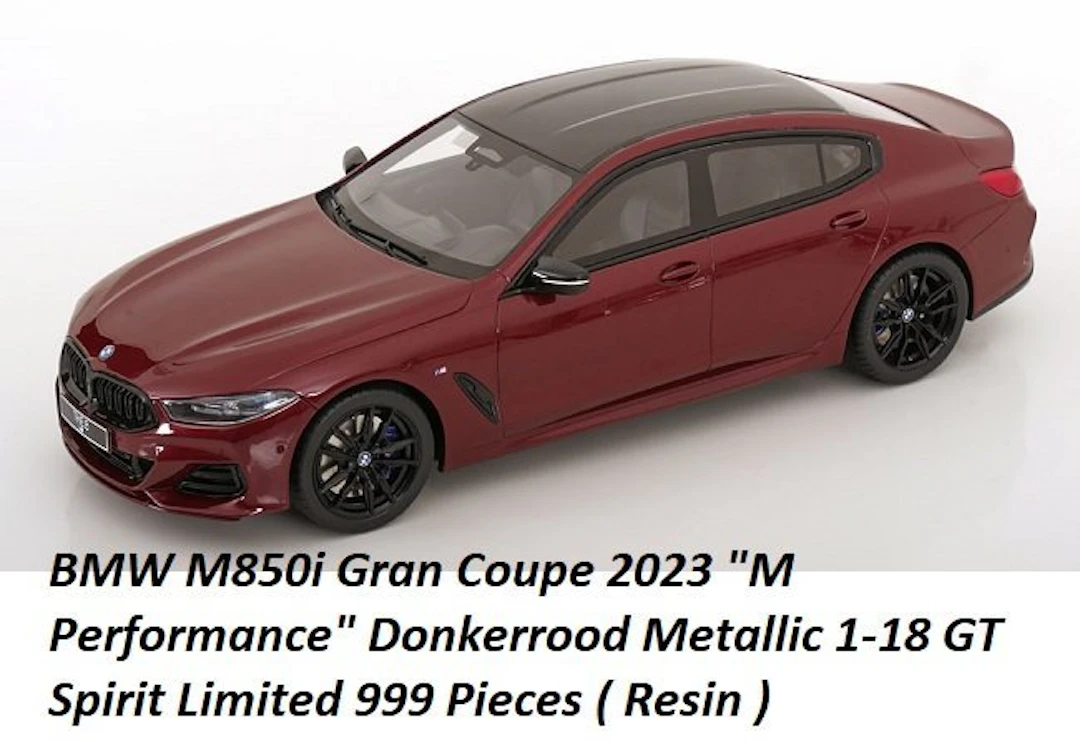 GT Spirit 1:18 - Model car - BMW M850i Gran Coupe 2023 M...