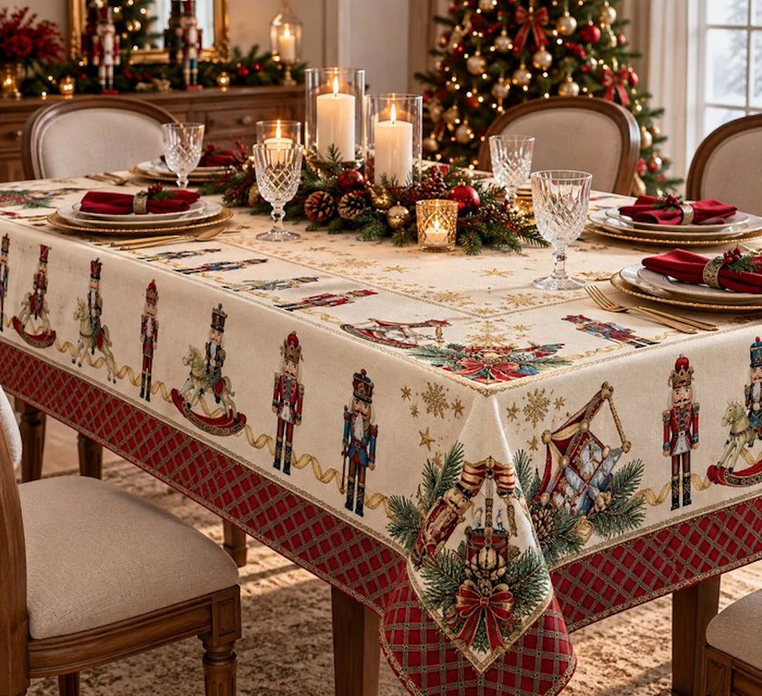 The Winter Parade - Tablecloth - 230 cm - 130 cm