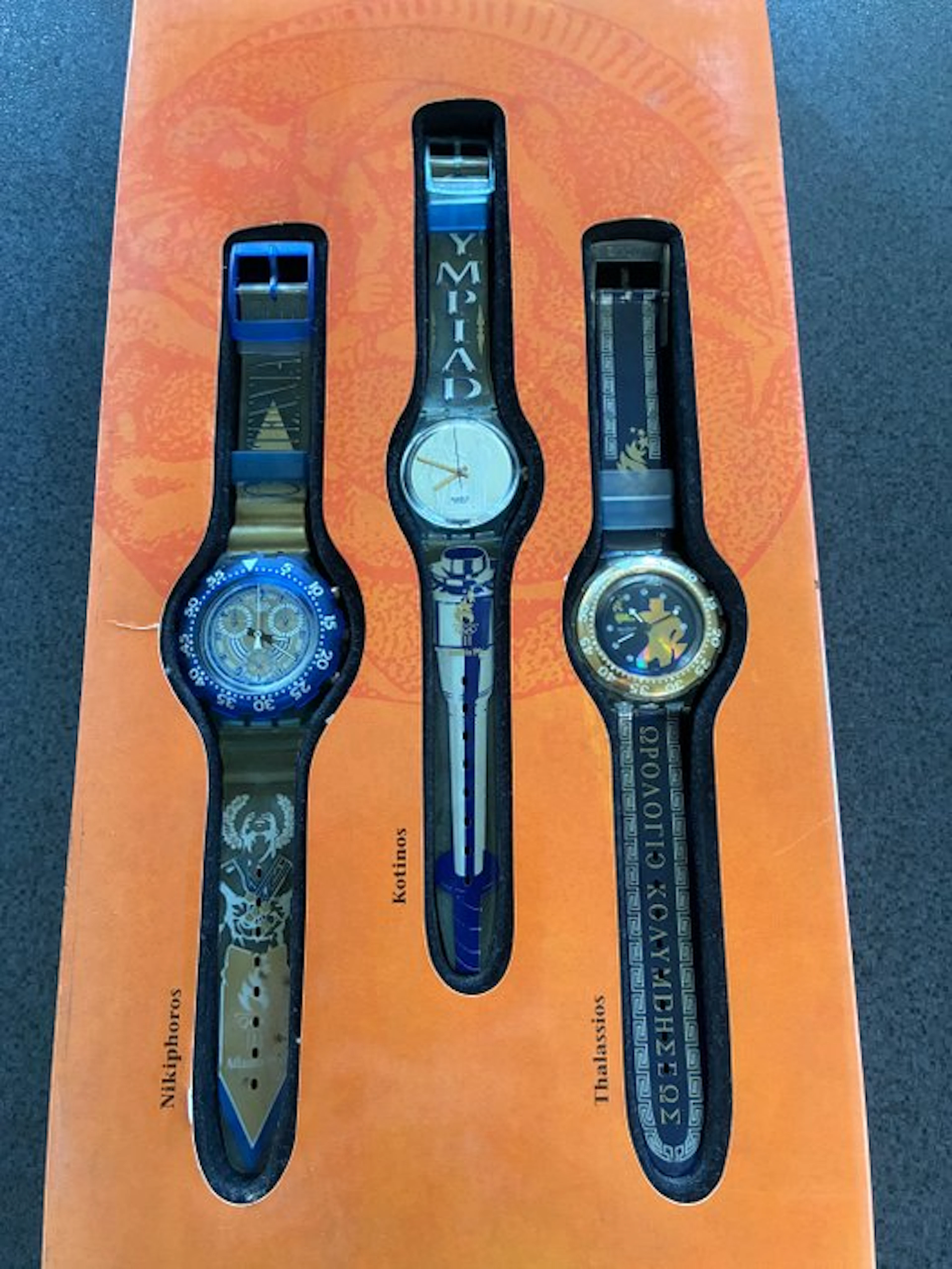 Olympic Games - 3 Swatch Olympic Games box set