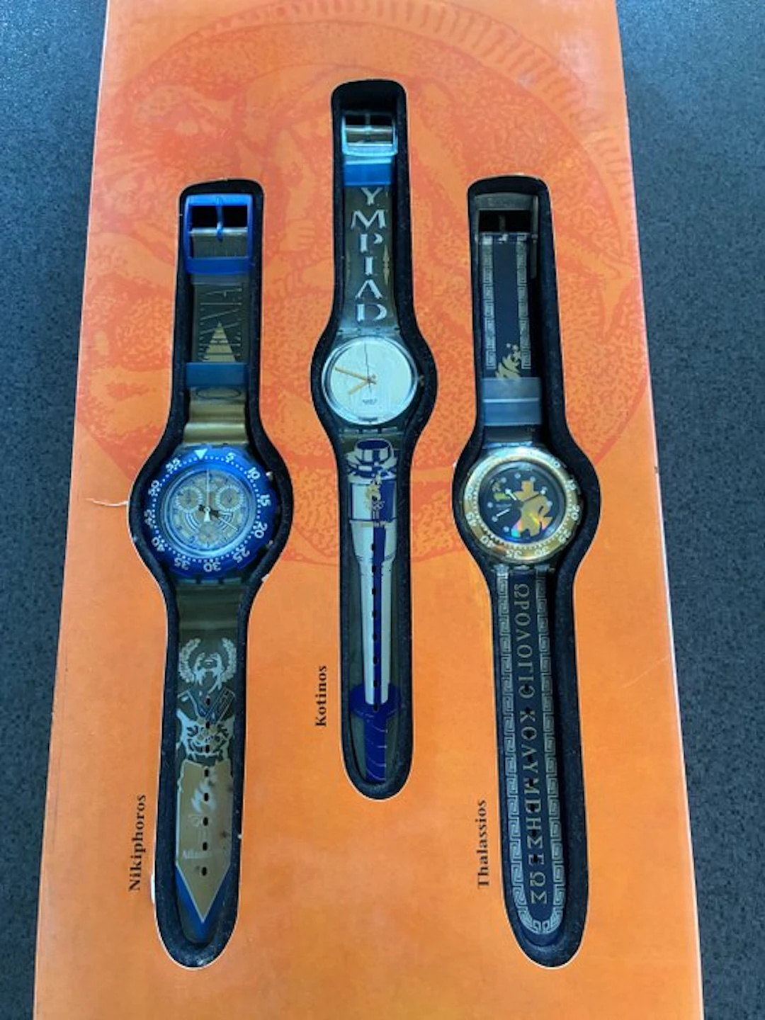 Olympic Games - 3 Swatch Olympic Games box set