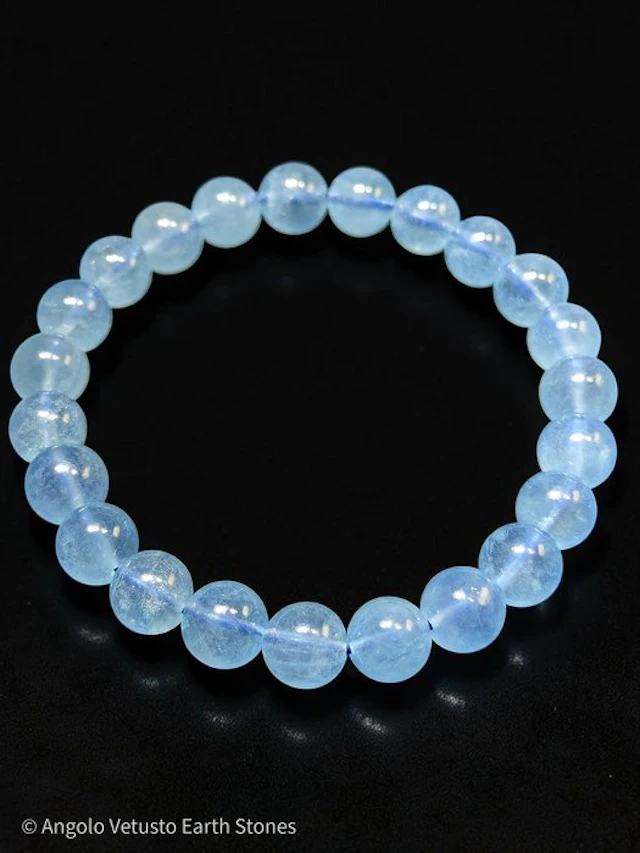 86.55 ct – AAA Natural Aquamarine Bracelet – Intense Blu...