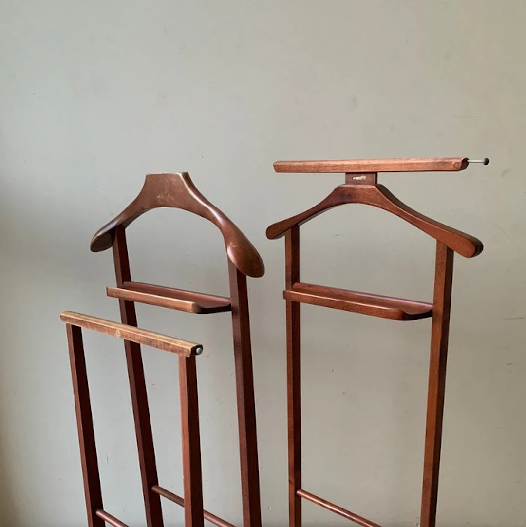 Fratelli Reguitti - Dressboy (2) - Wood, Iron, Brass - vintage and original