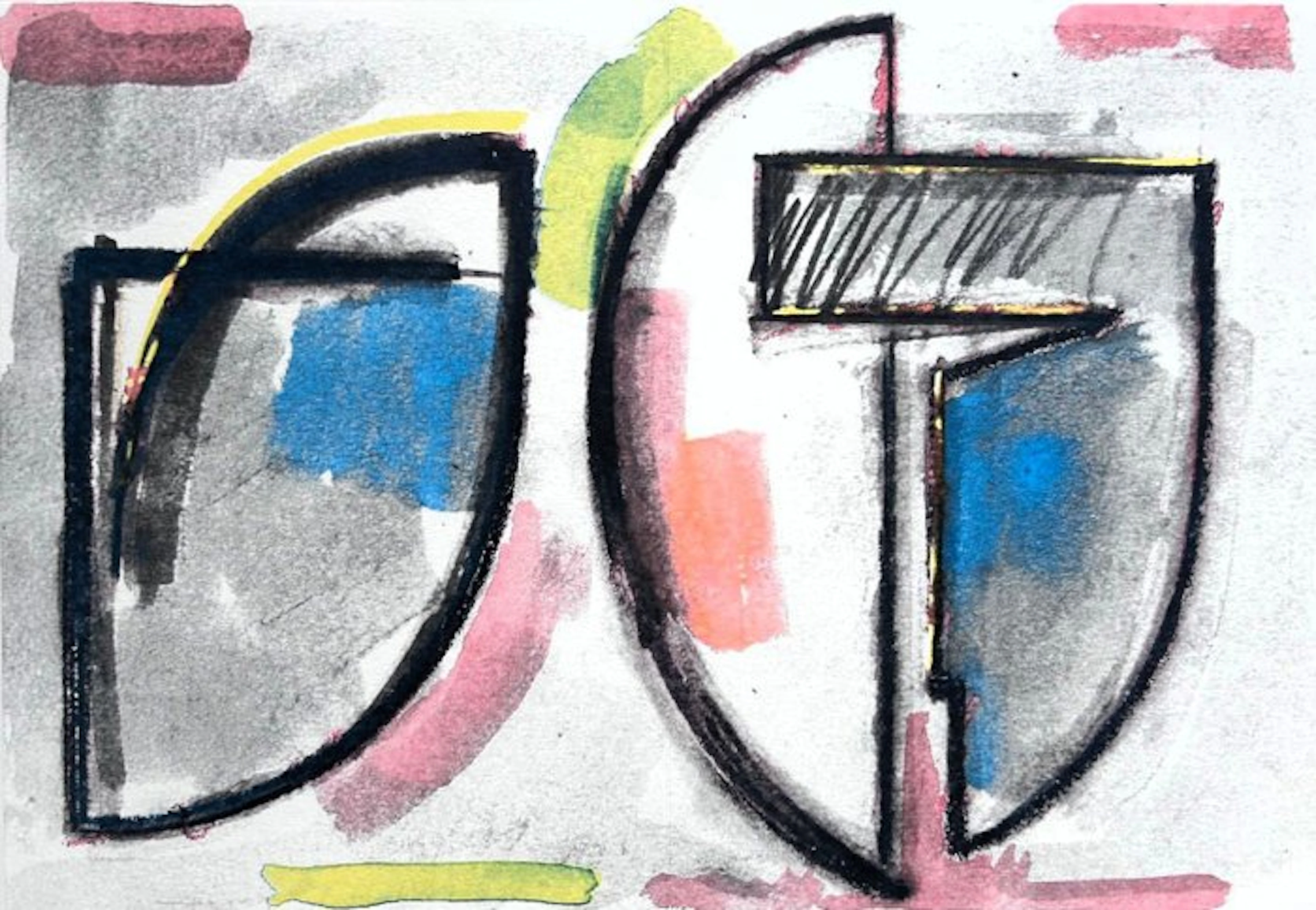 Rafael Canogar (1935) - Homenaje a Julio González