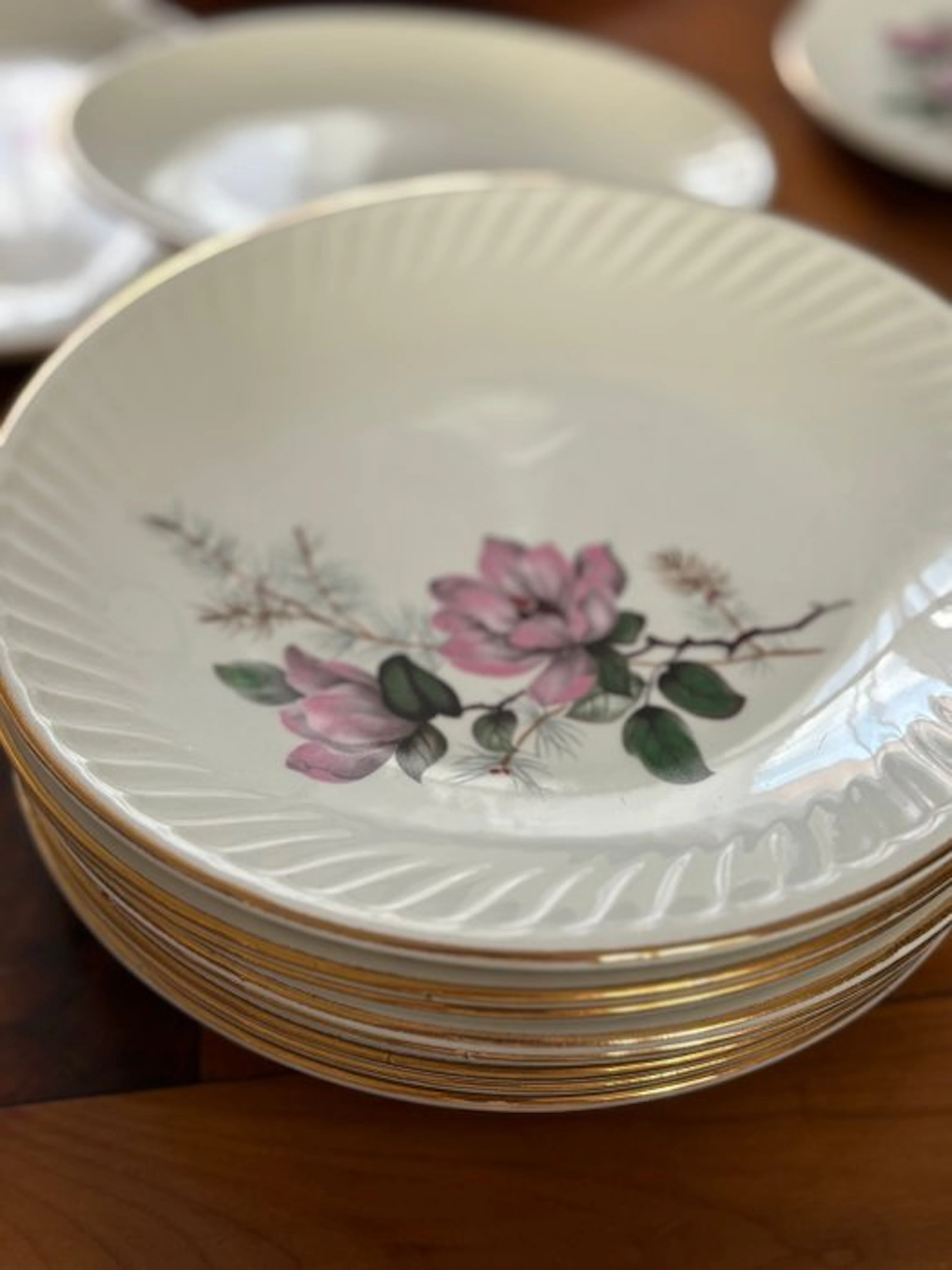 Gien - Plate (23) - chenonceaux - Earthenware