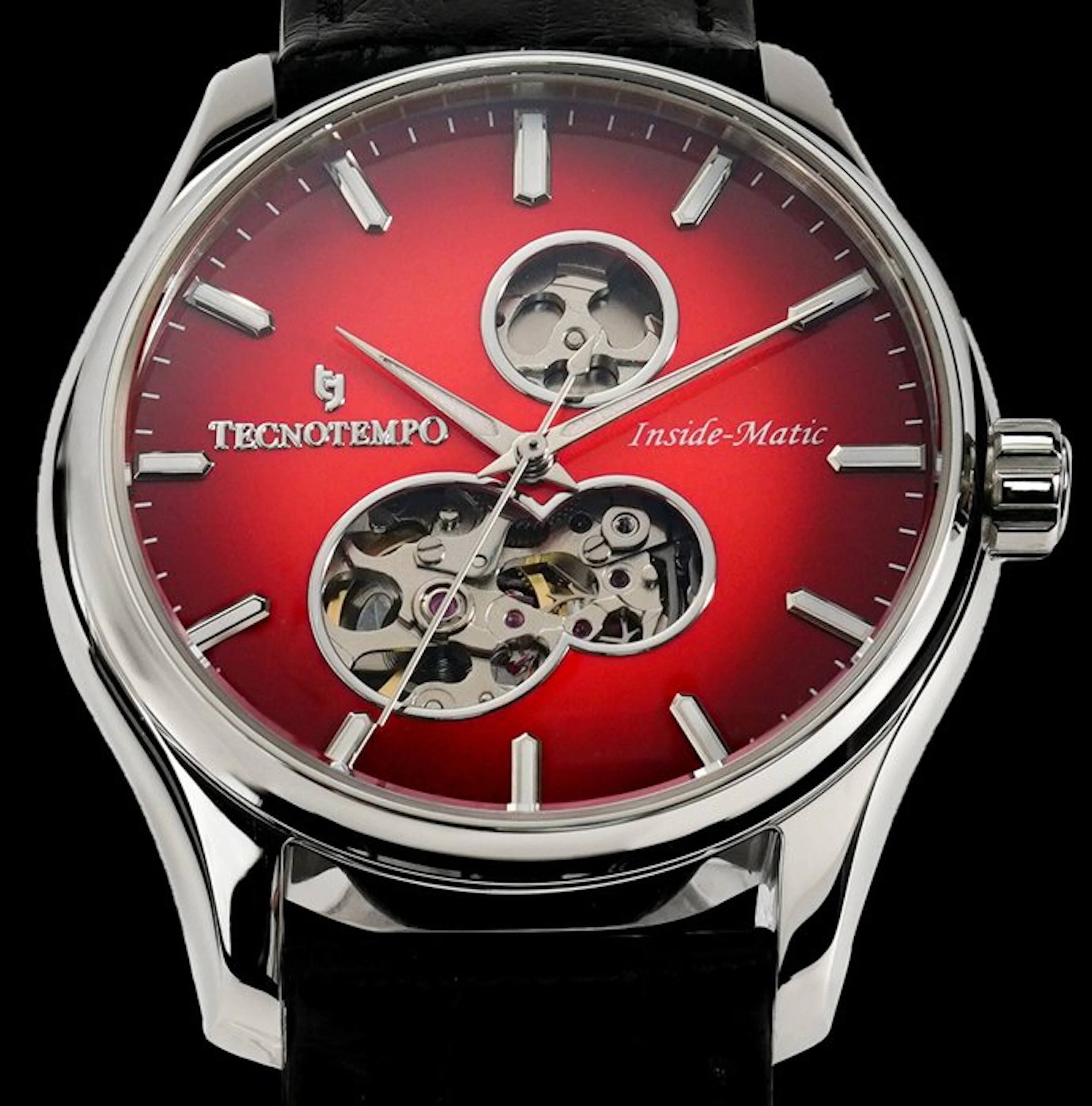Tecnotempo - "Inside Matic" - Automatic - Red Dial - - TT.IM.R - Men -