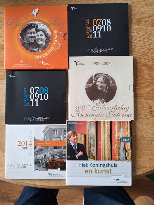 Netherlands. 2005/2017, Euro Muntset Collectie, Incl. Silver (No reserve price)