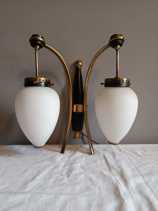 Wall lamp - Opaline glass