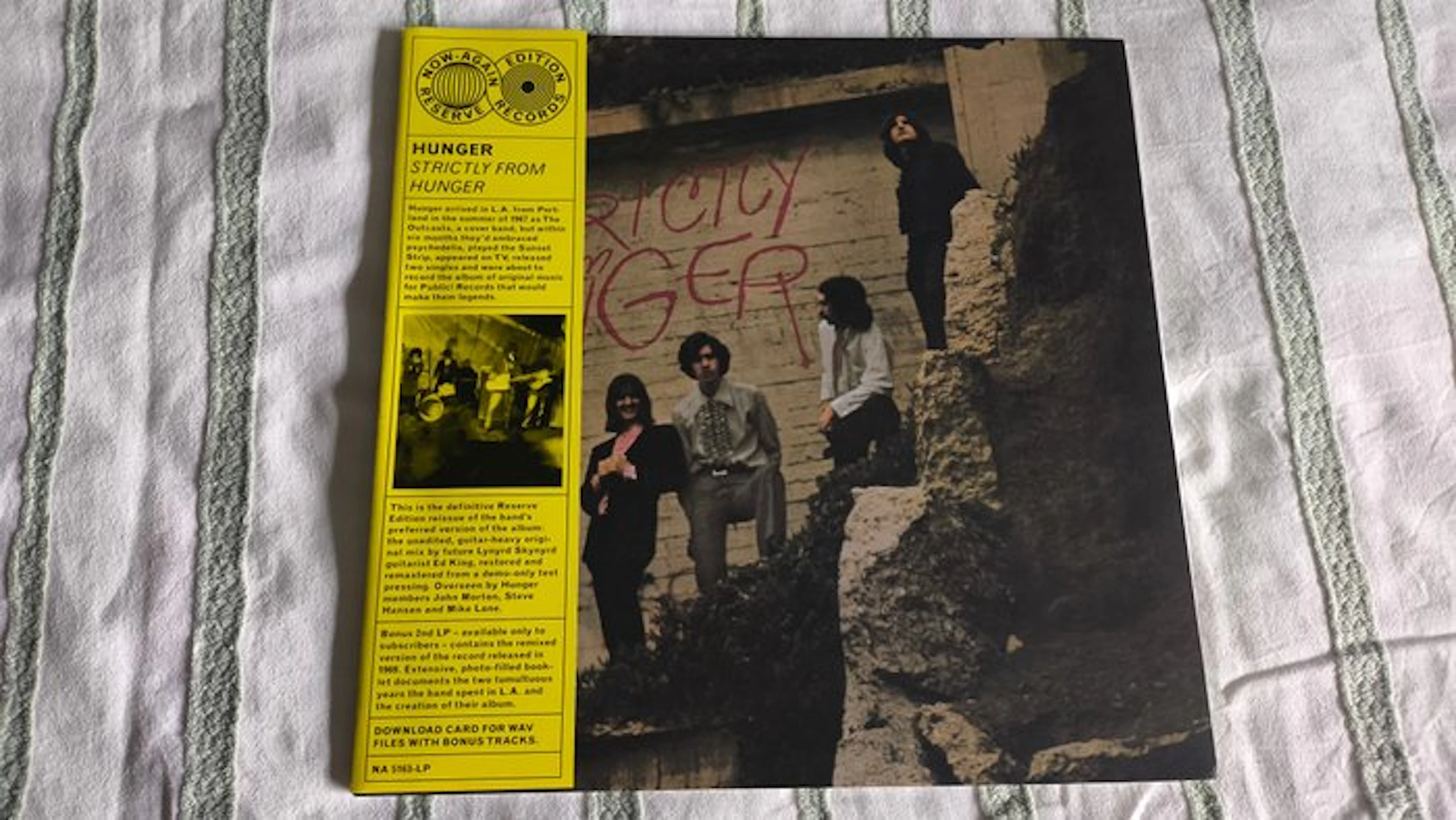 Hunger - Strictly From Hunger - Vinyl record - Reissue - 2018