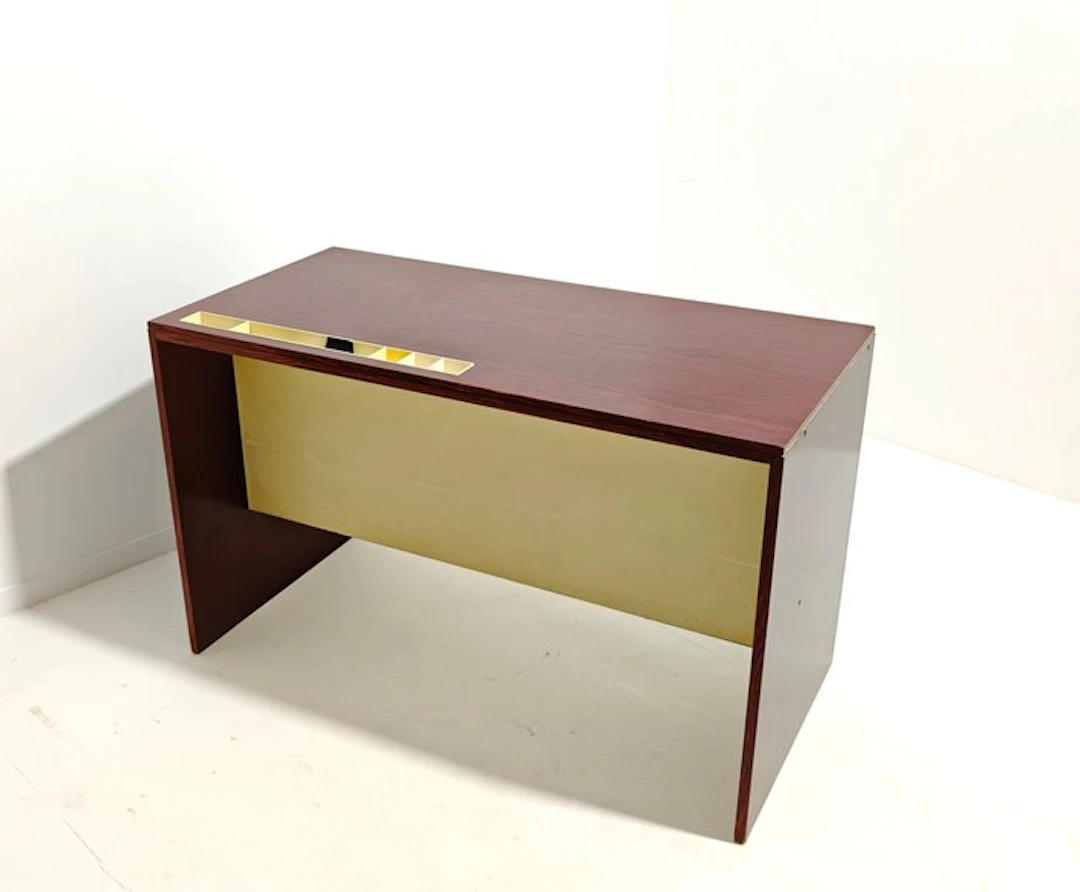 Writing desk - Wood, Plastic - Italian Design 1960s/1970s