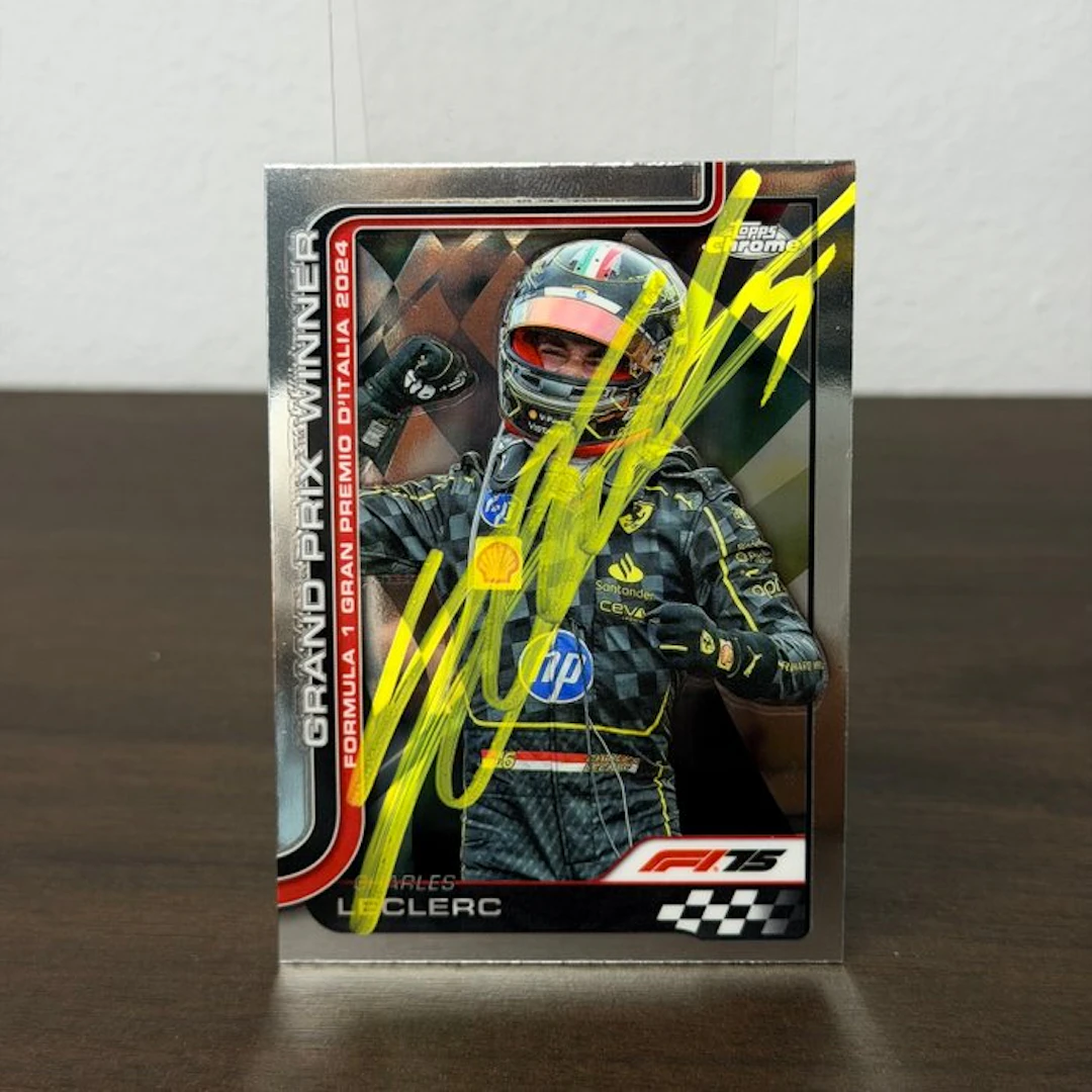 Ferrari - Topps Chrome Limited Edition 108 - Victory...