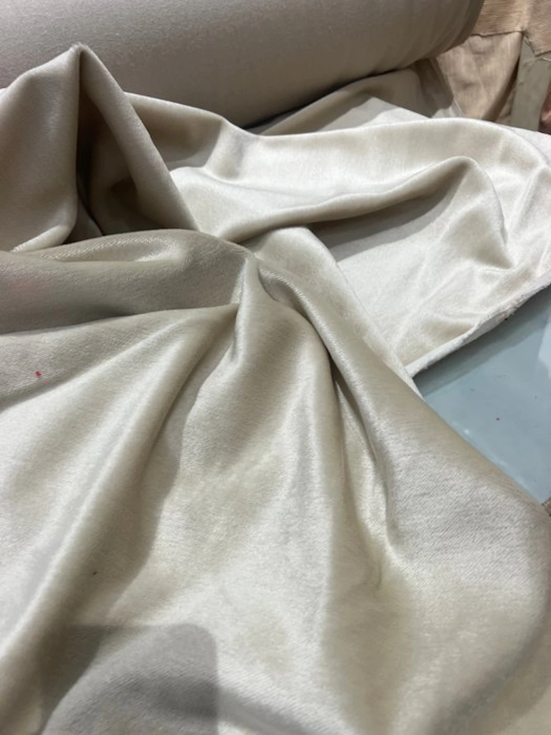 Velvet wool mohair 900 x 140 - Upholstery fabric - 900 cm - 140 cm
