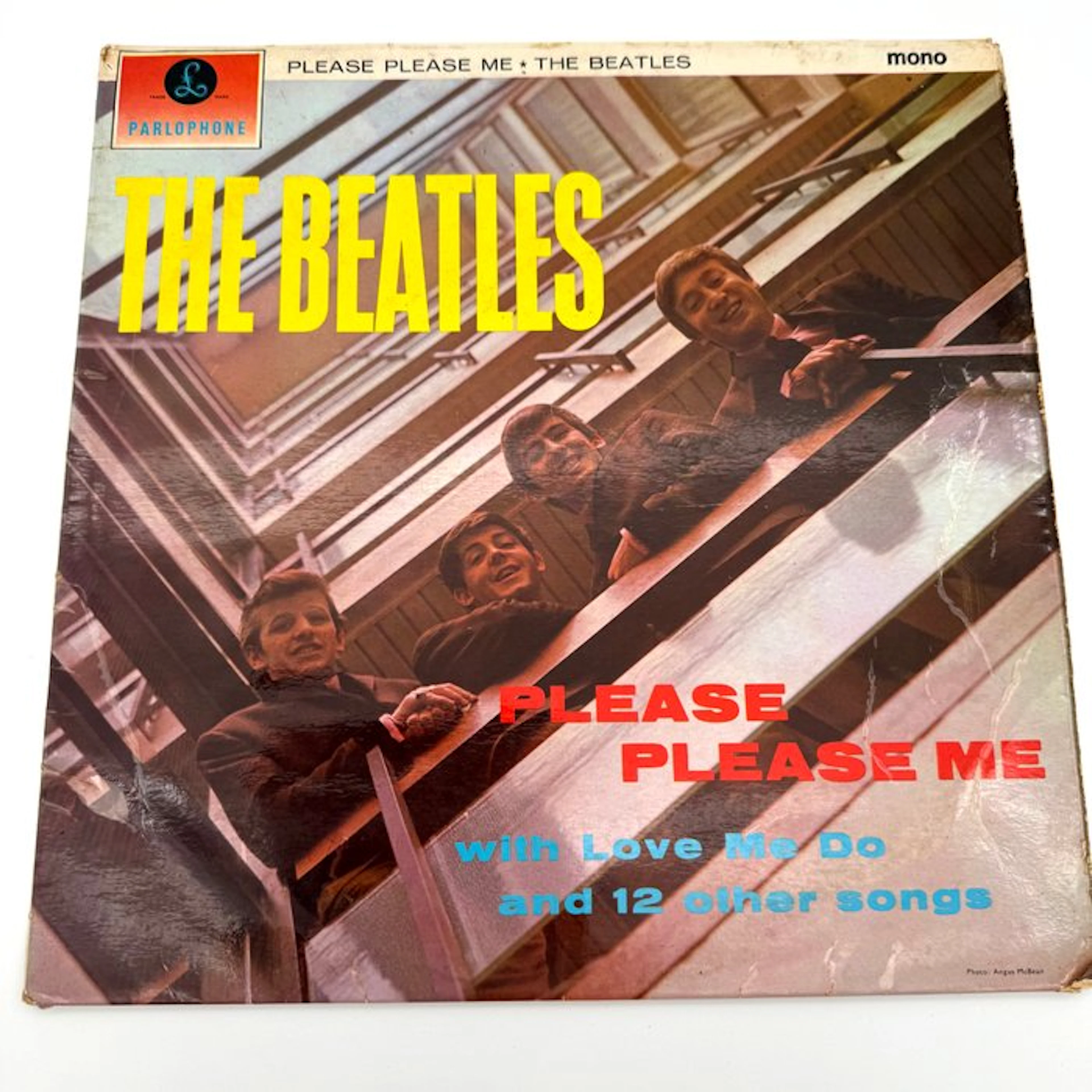 Beatles - Please Please Me [UK Mono Pressing] small mono - LP - Mono - 1963