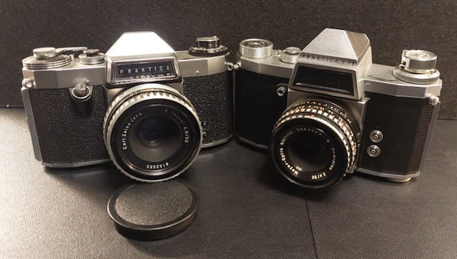 Praktica Nova B - Tessar 2.8/50mm + V FB - Meyer Optik...