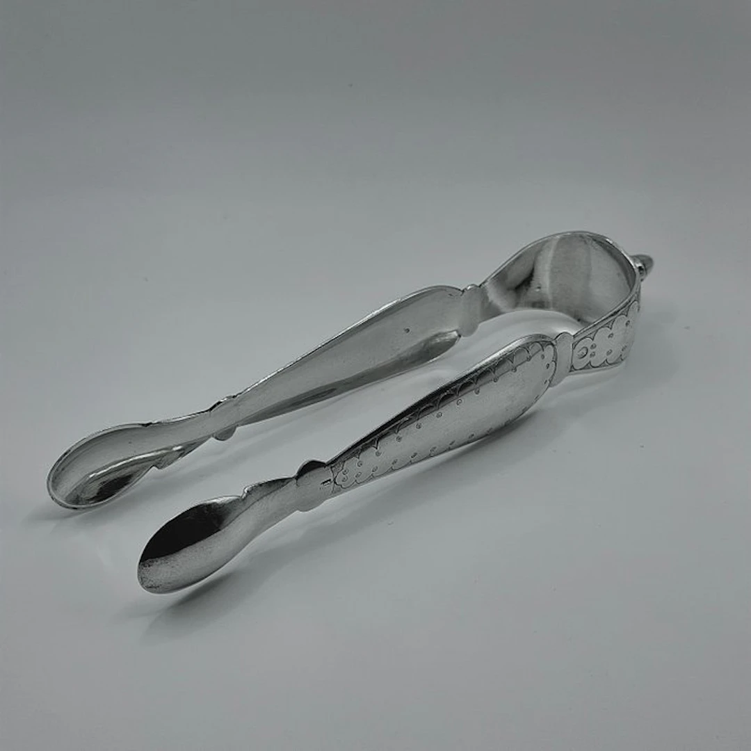 Sugar tongs - Silver - 1800-1850