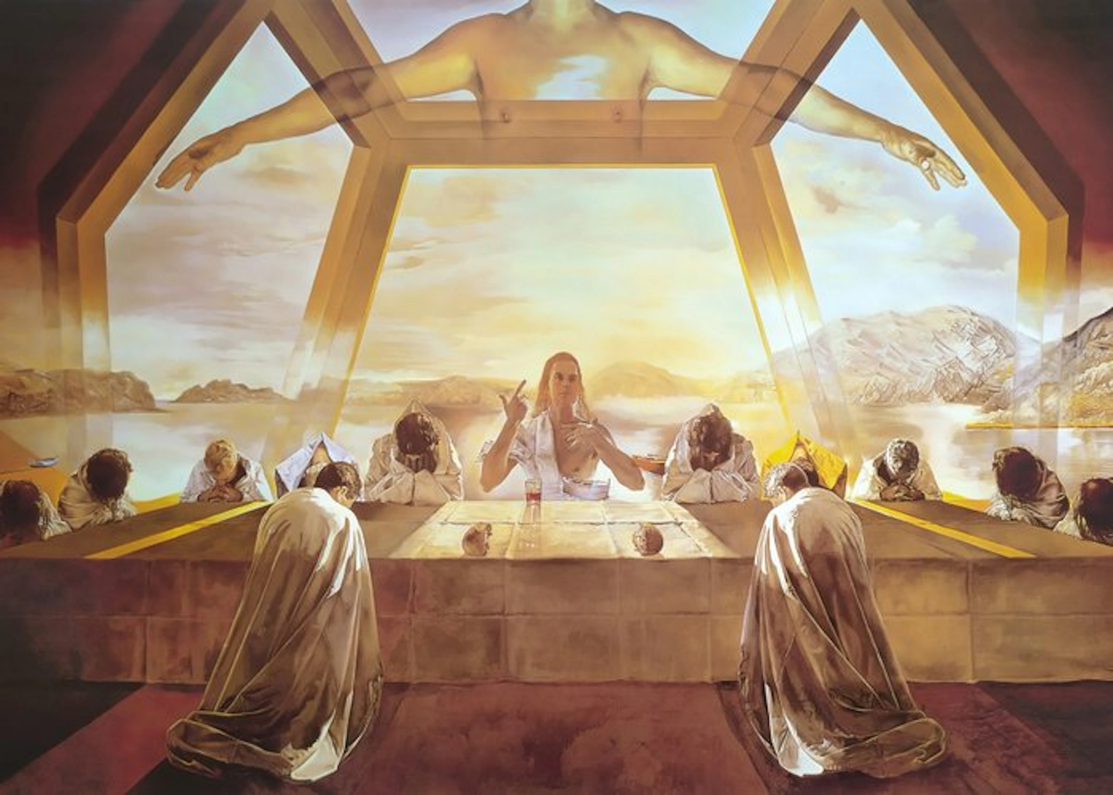 Salvador Dalí (1904-1989) (after) - "The Last Supper, 1955" - (60x80cm)