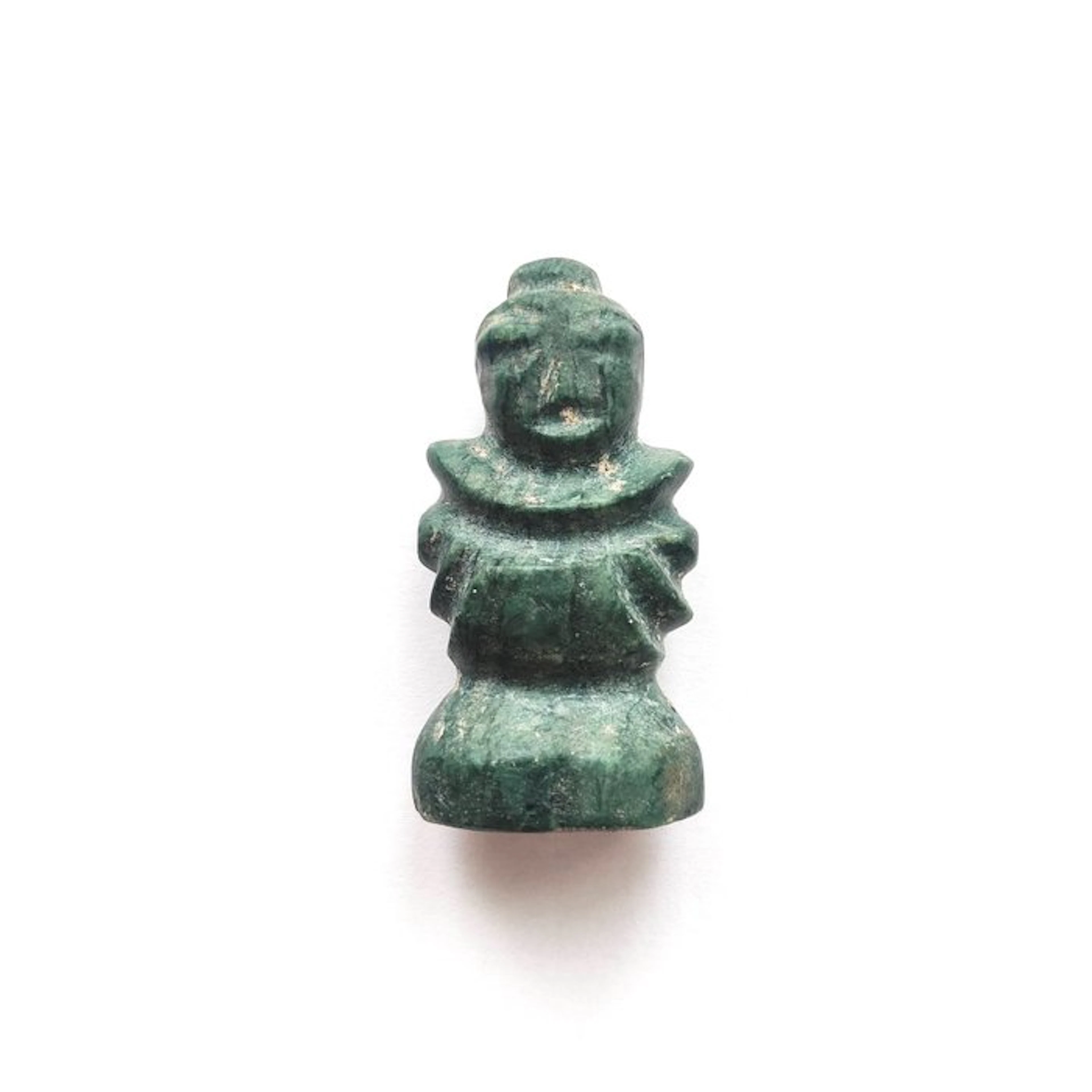 Ancient Central Asian Jasper Chess Game Pawn Bead Element - 51 mm