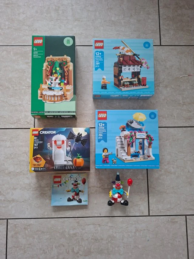 LEGO Set - Seasonal - 40701 Ballerina & Nutcracker Scene