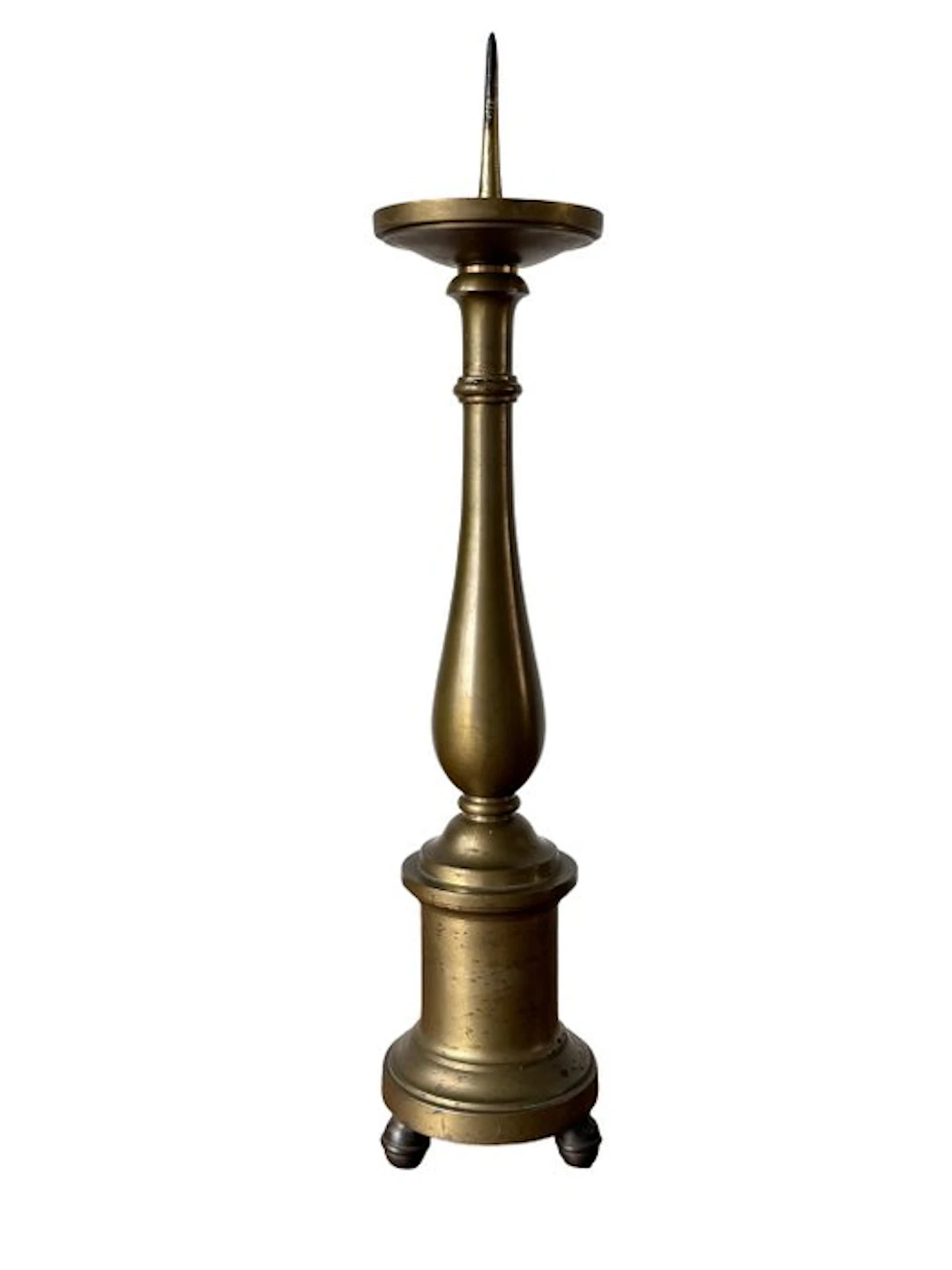 Candleholder - Copper - Pen / church candlestick - 49 cm