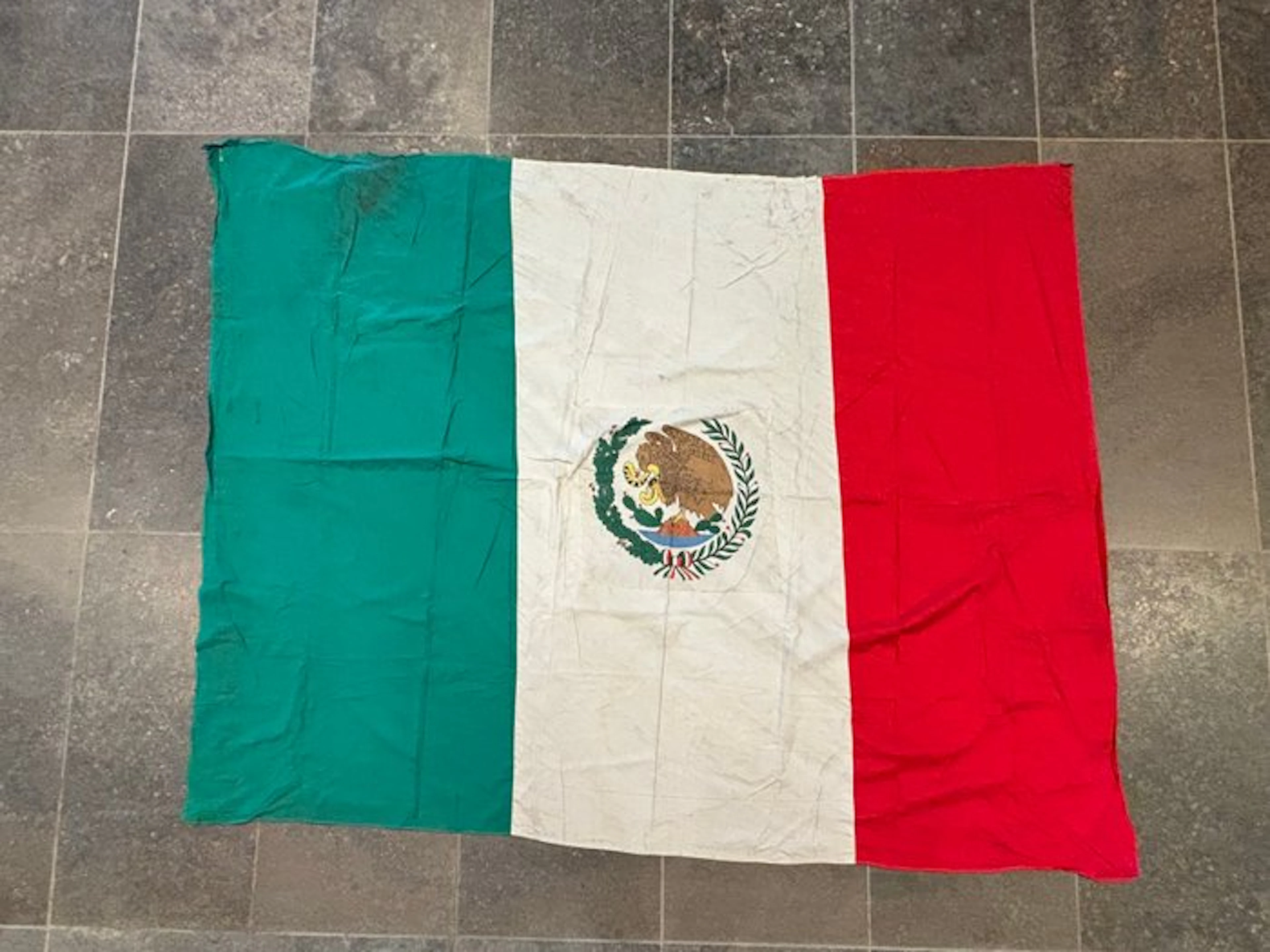 Mexico - Flag - XXL Katoen - 195 x 265 cm - Jaren 70/80