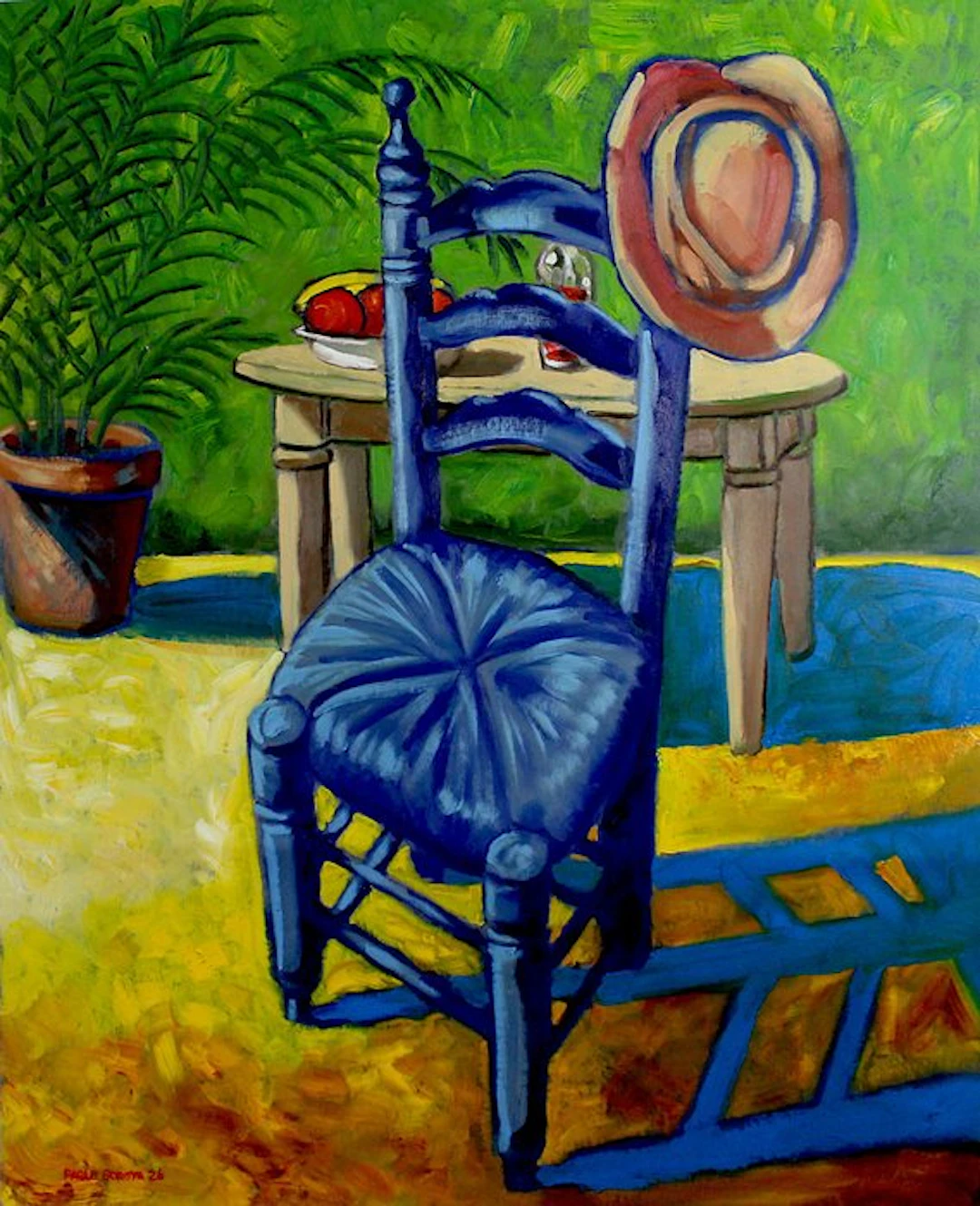 Pablo Soroya - The Blue Chair