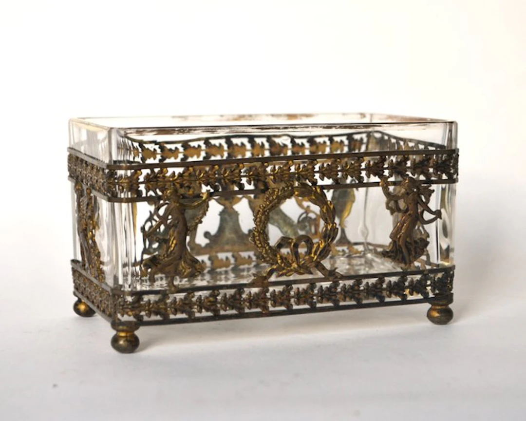 Jardinière - Bronze, Crystal