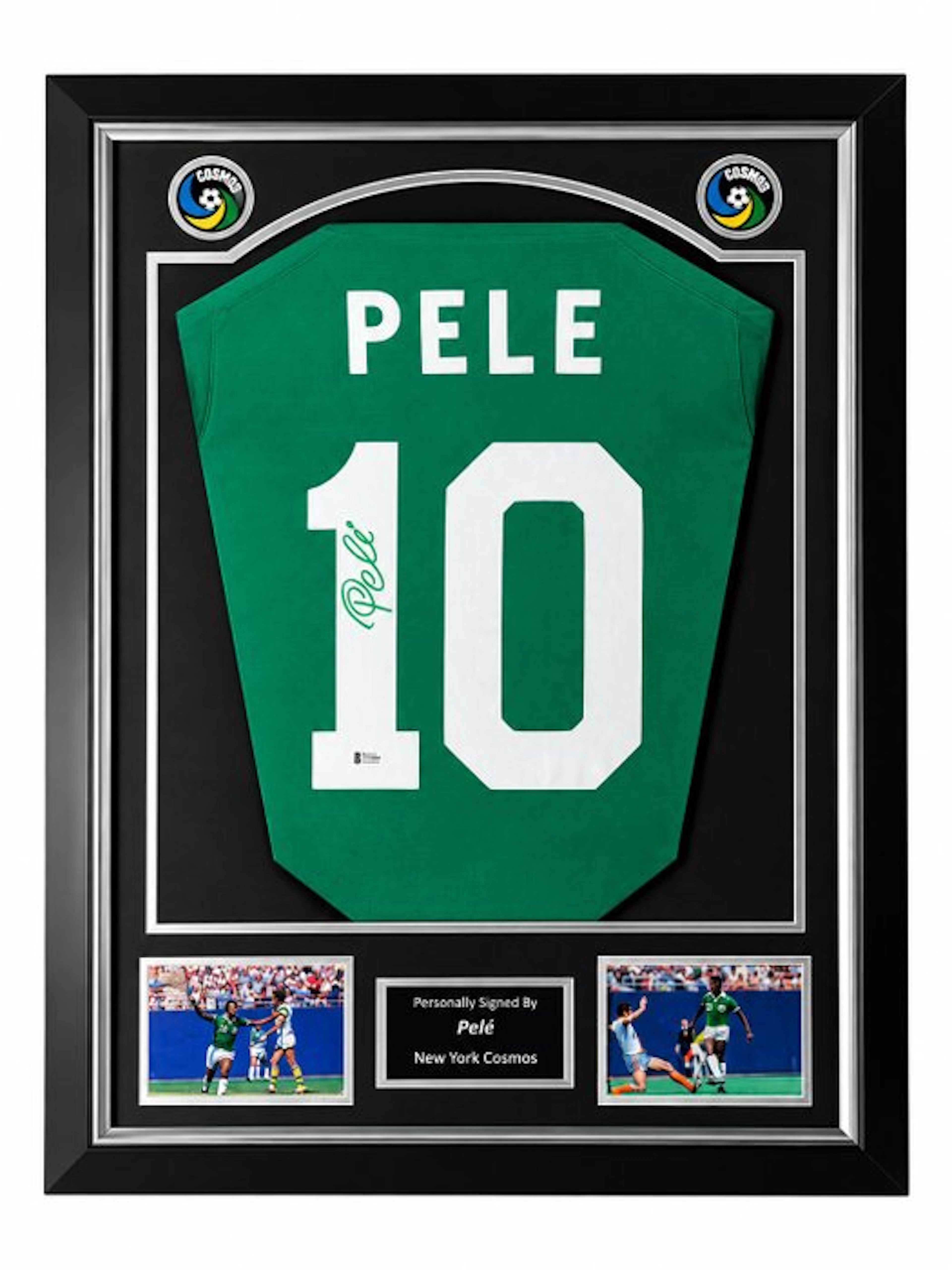 New York Cosmos - Football World Championships - Pele Premium Frame - Jersey