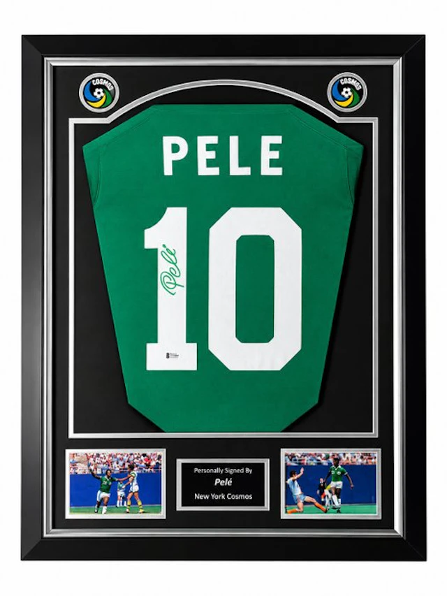 New York Cosmos - Football World Championships - Pele Premium Frame - Jersey