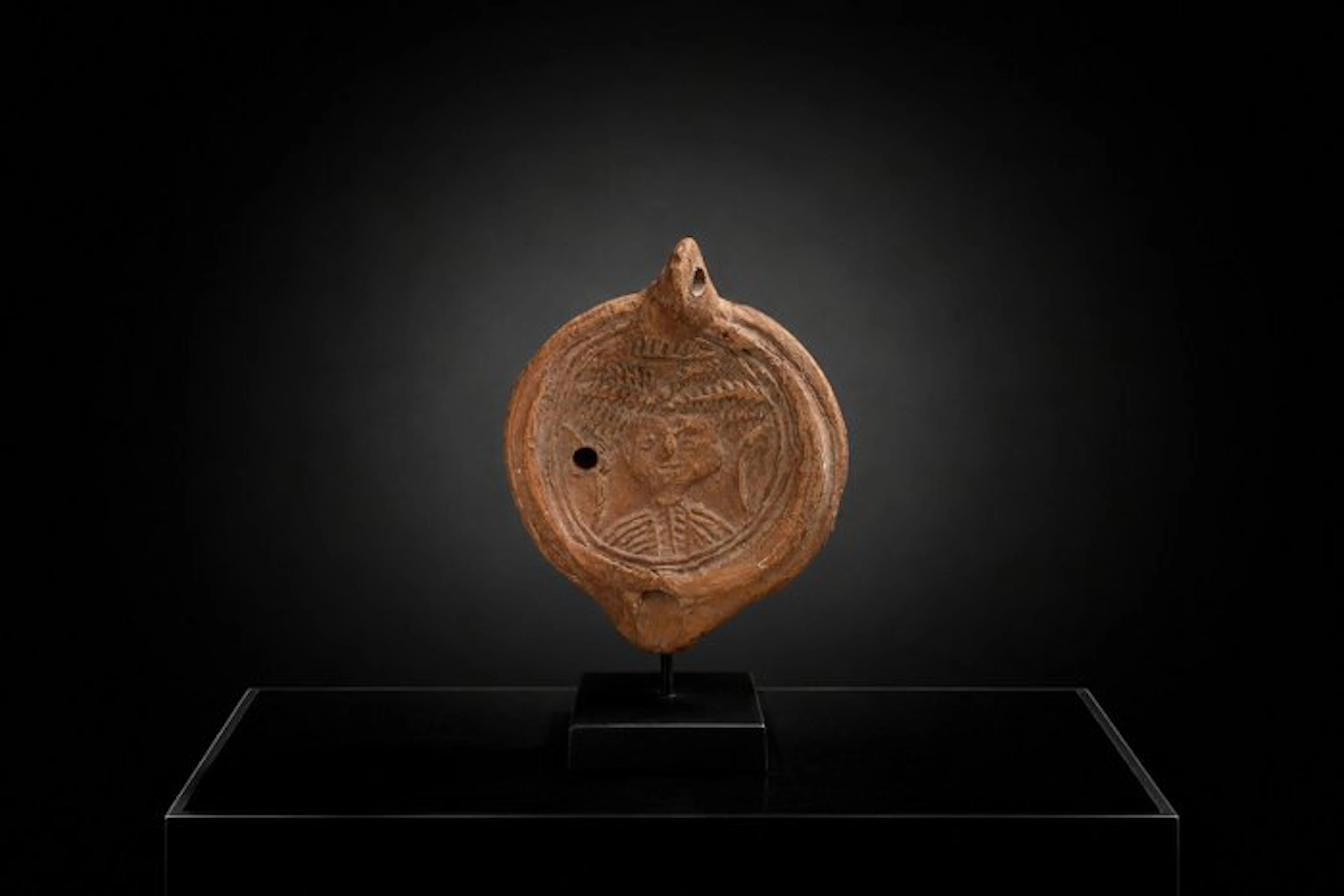 Replica of an Ancient Roman Lucerna - 5 cm