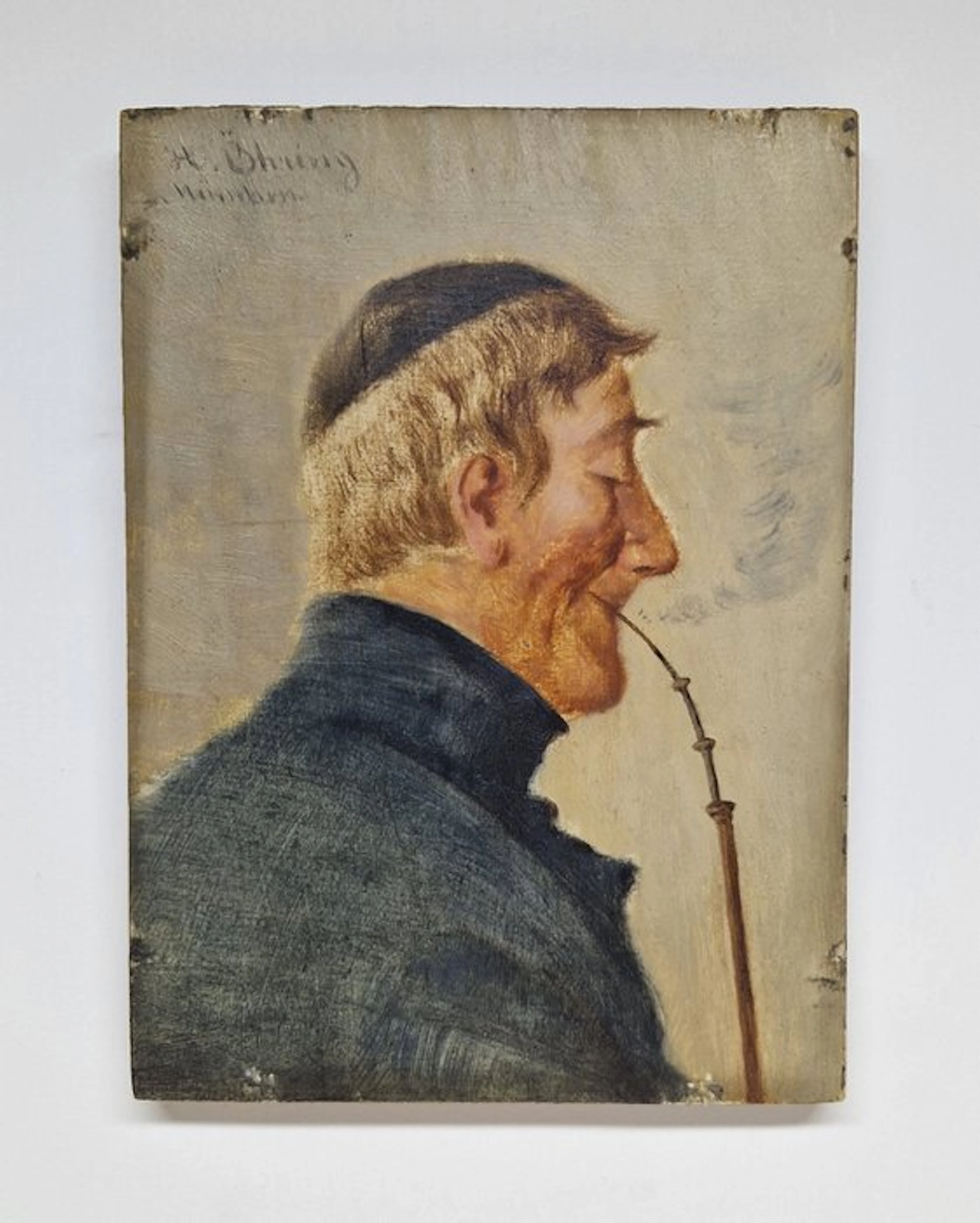 H. Behring (XX) - Pijp rokende pater