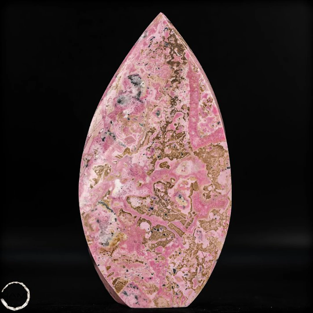 Natural rhodochrosite flame from Argentina – Freeform- 1002.05 g