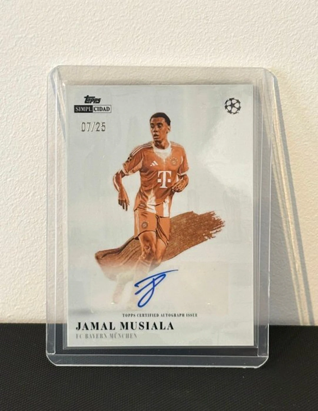Topps Simplicidad Musiala Autograph /25 Bayern München - 1 Card
