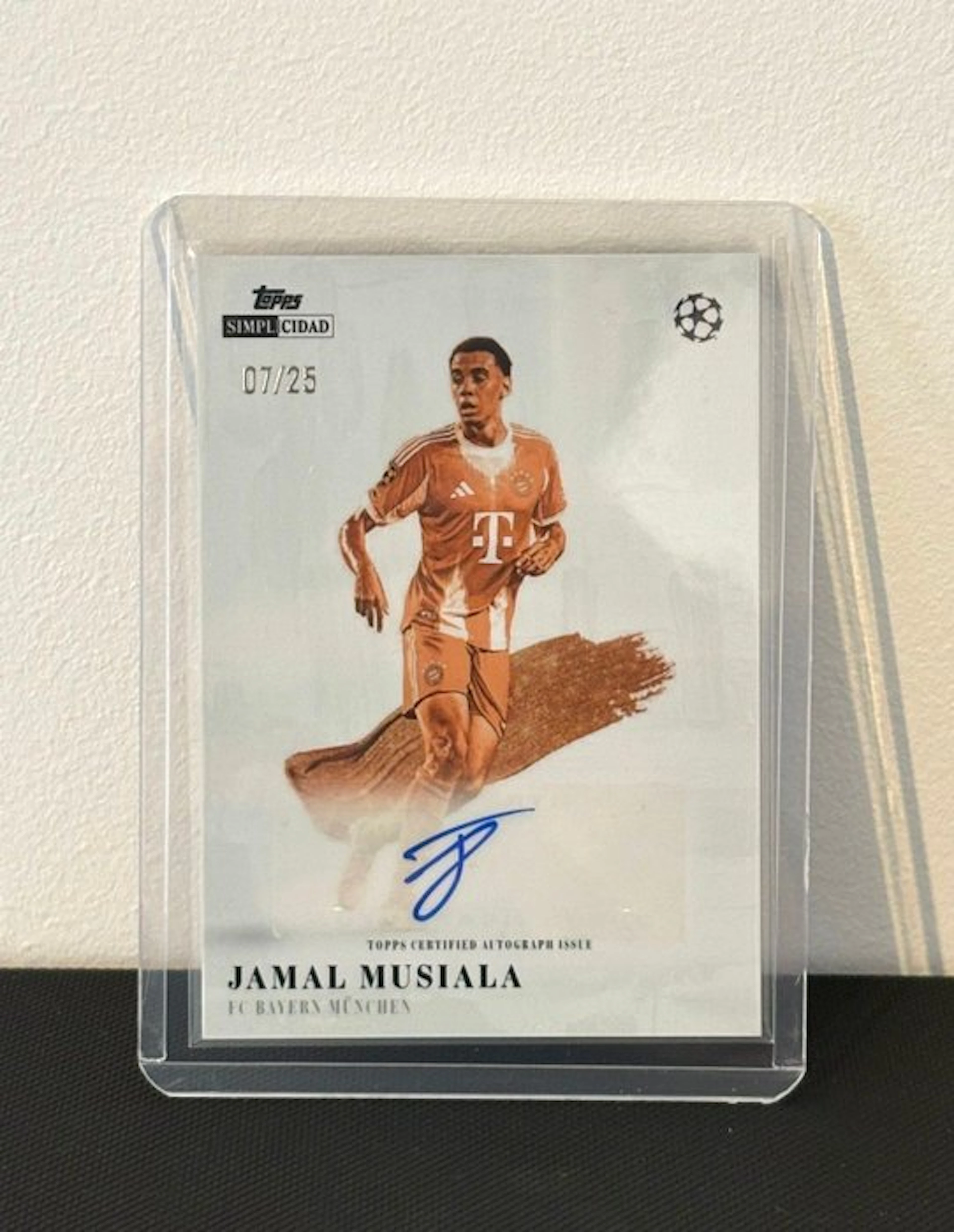 Topps Simplicidad Musiala Autograph /25 Bayern München - 1 Card
