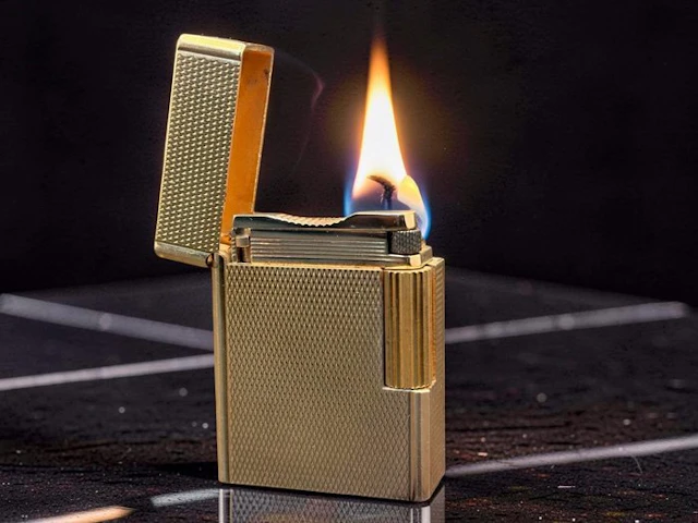 S.T. Dupont - Ligne 1 Small - Genuine 20μ Gold Plated...