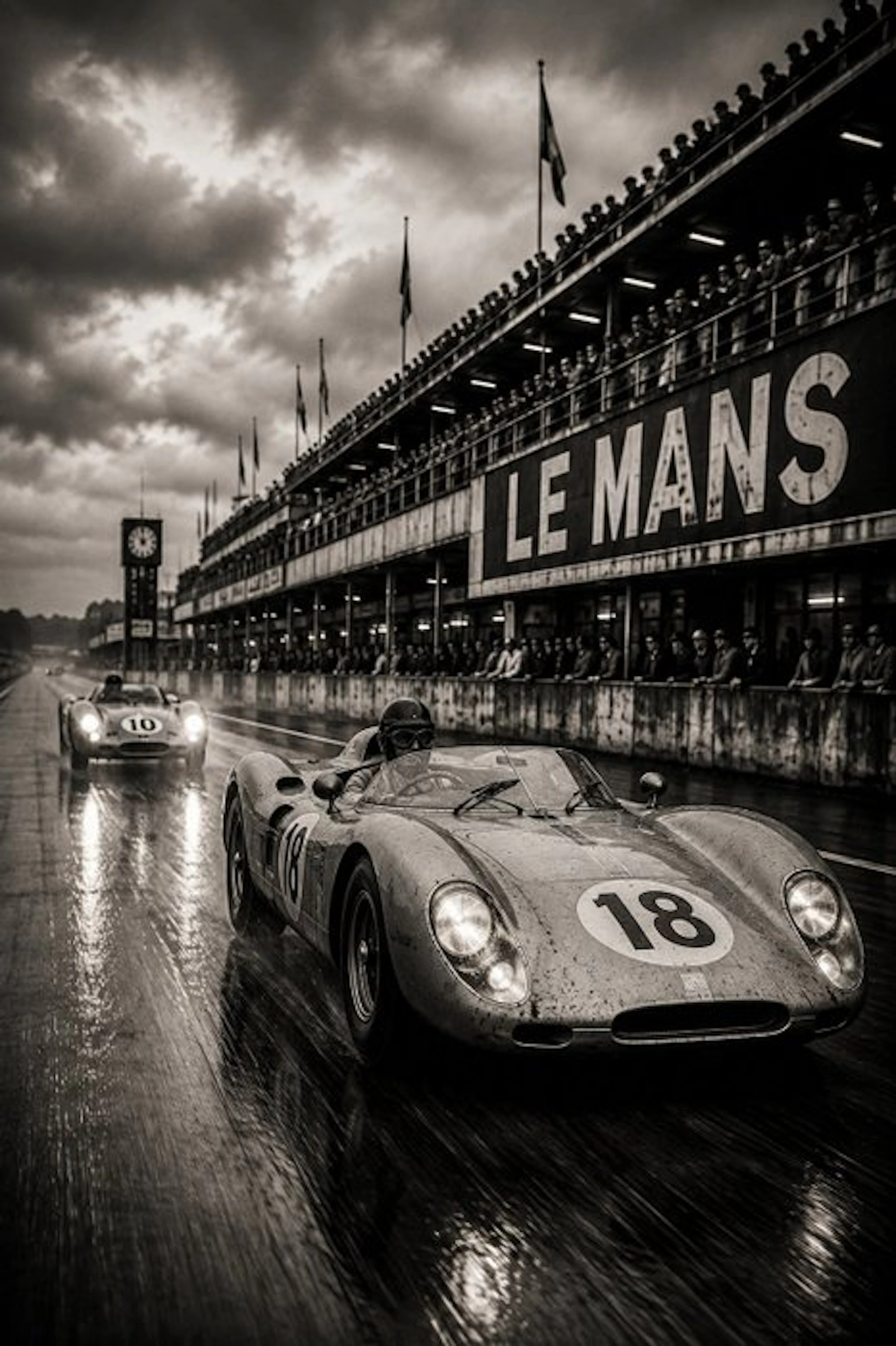 Tristan Mottier - Le Mans — Les Heures grises - XL