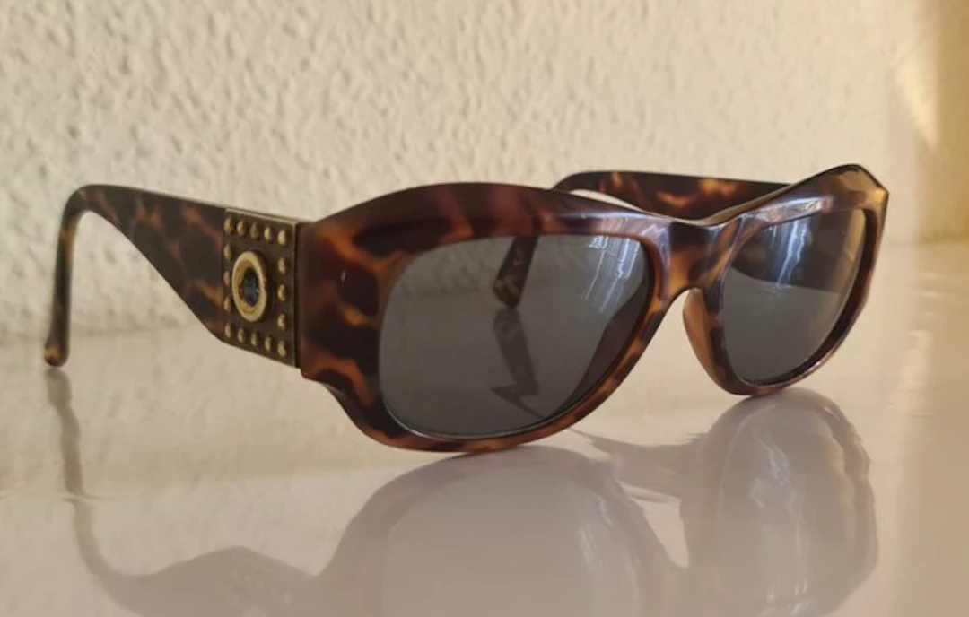 Versace - Rare Vintage Gianni Versace MOD 395 COL B69 90s...