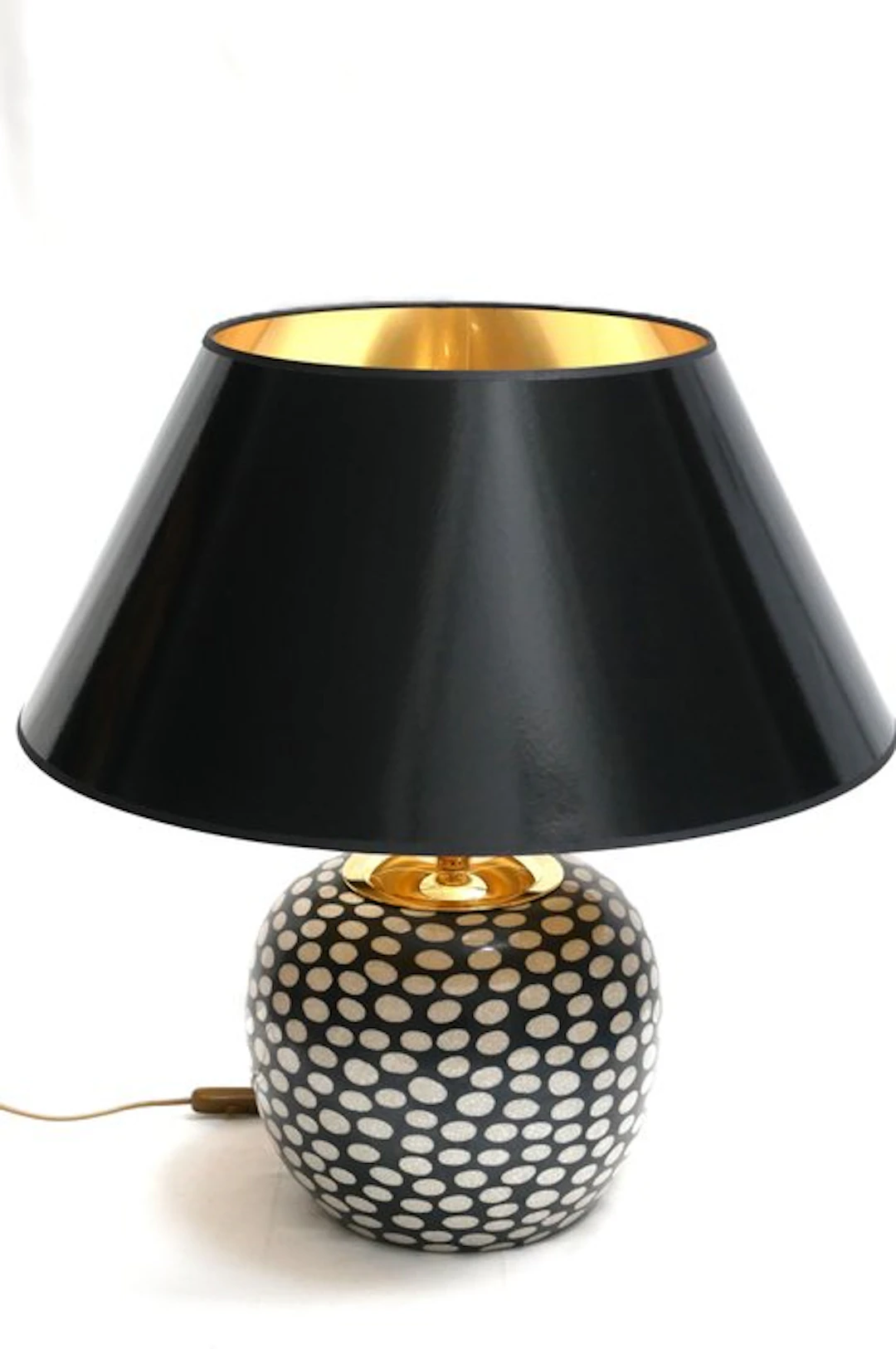 Lamp - Porcelain, Brass - made in Germany