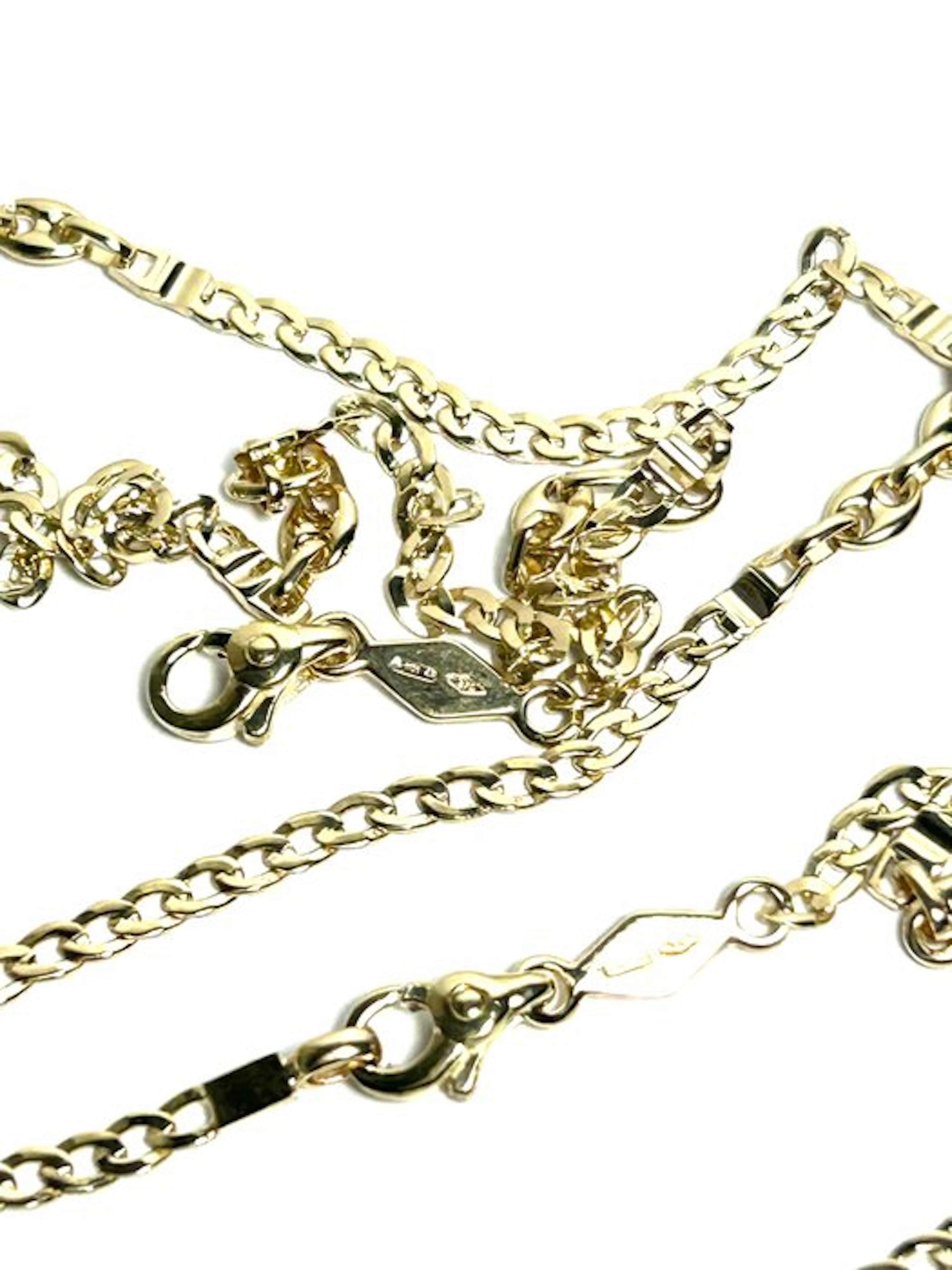 2 piece jewellery set - 9 kt. Yellow gold
