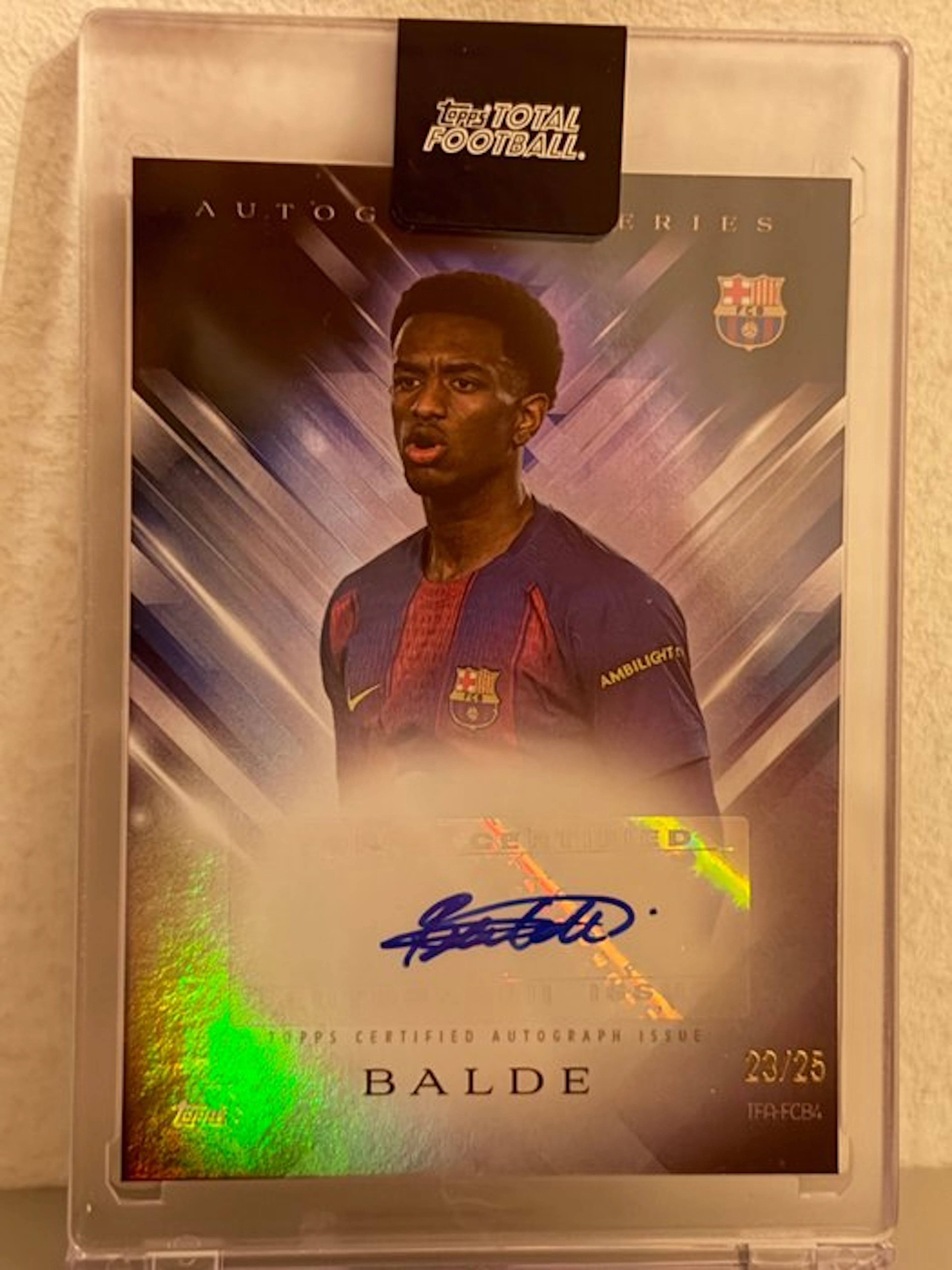 Topps Topps Total Football - Balde (23/25) Parallel...