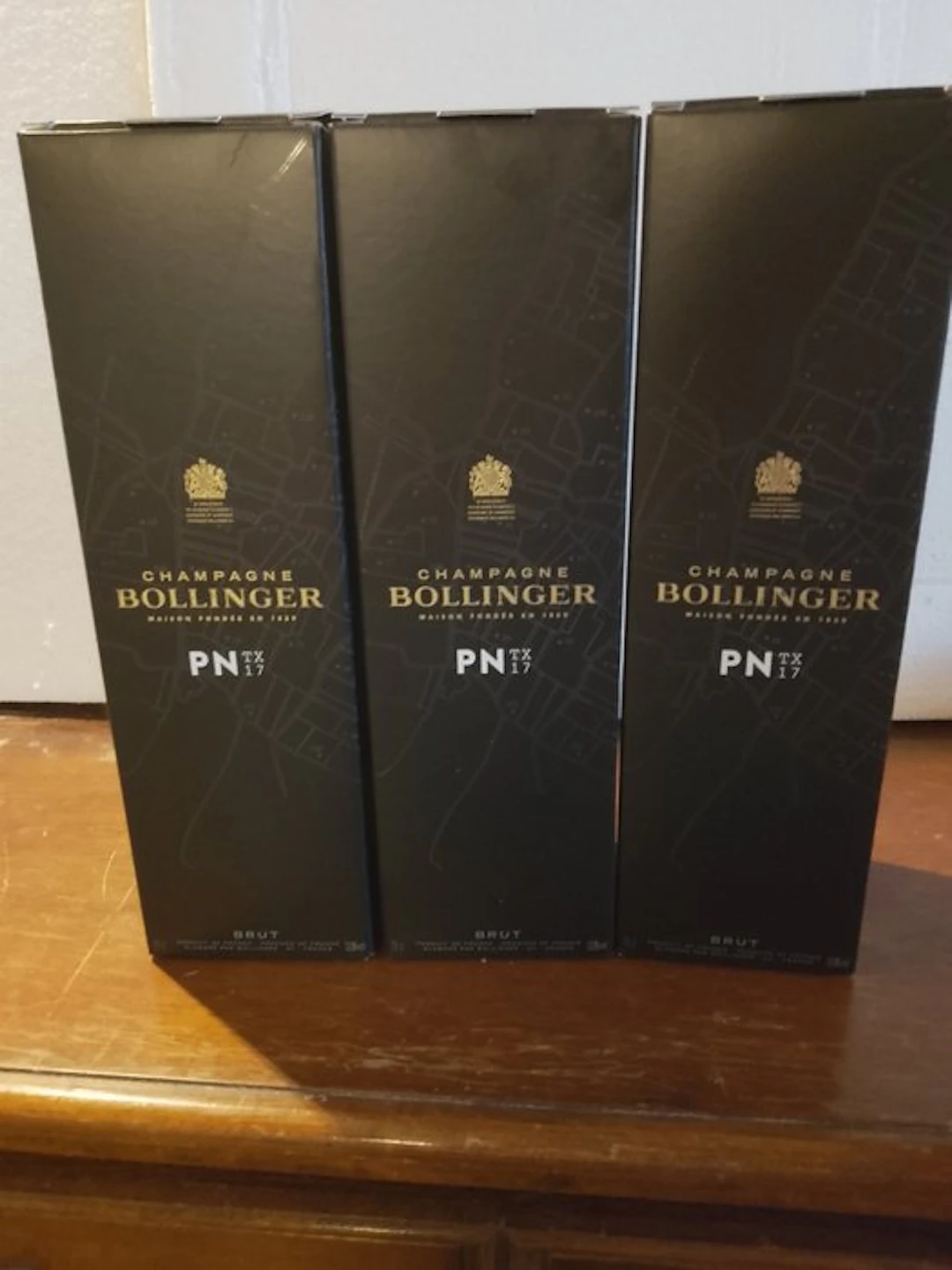 2017 Bollinger, PN TX17 - Champagne Brut - 3 Bottles (0.75L)