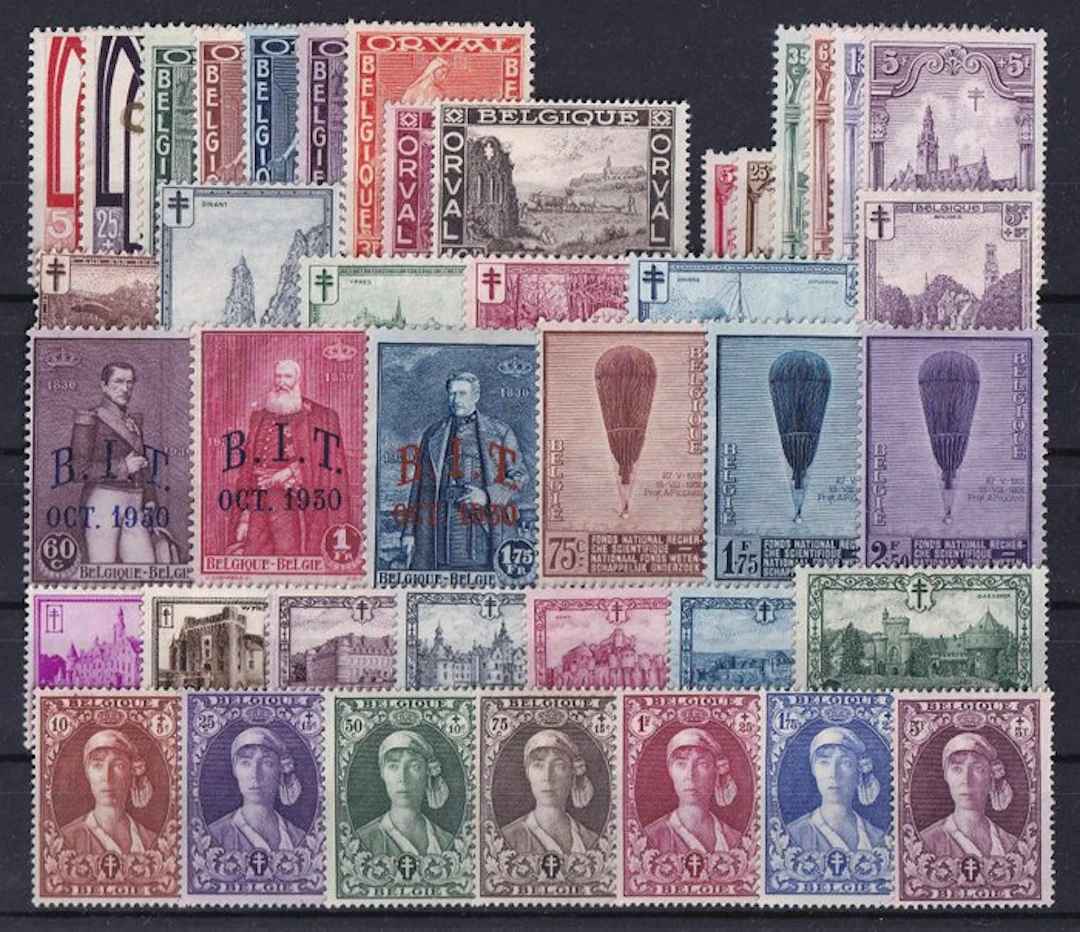 Belgium 1928/1932 - Series 1st Orval