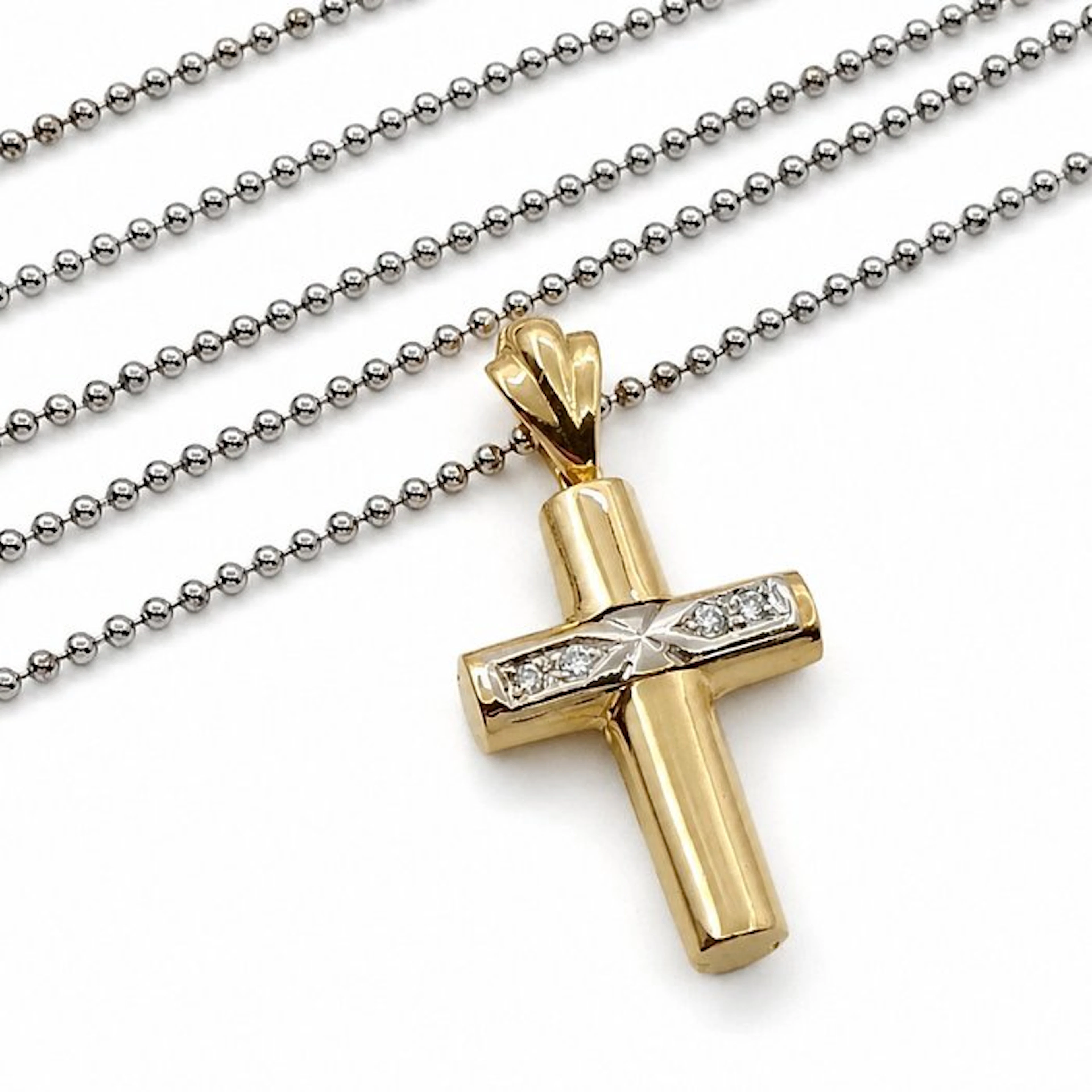 Necklace with pendant - 18 kt