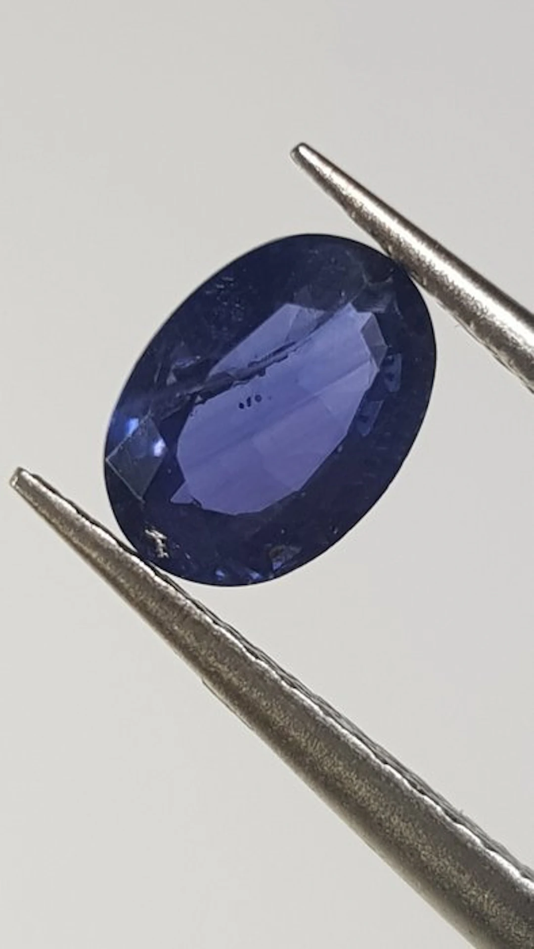 1 pcs Blue Sapphire - 1.07 ct - Antwerp Laboratory for Gemstone Testing (ALGT)