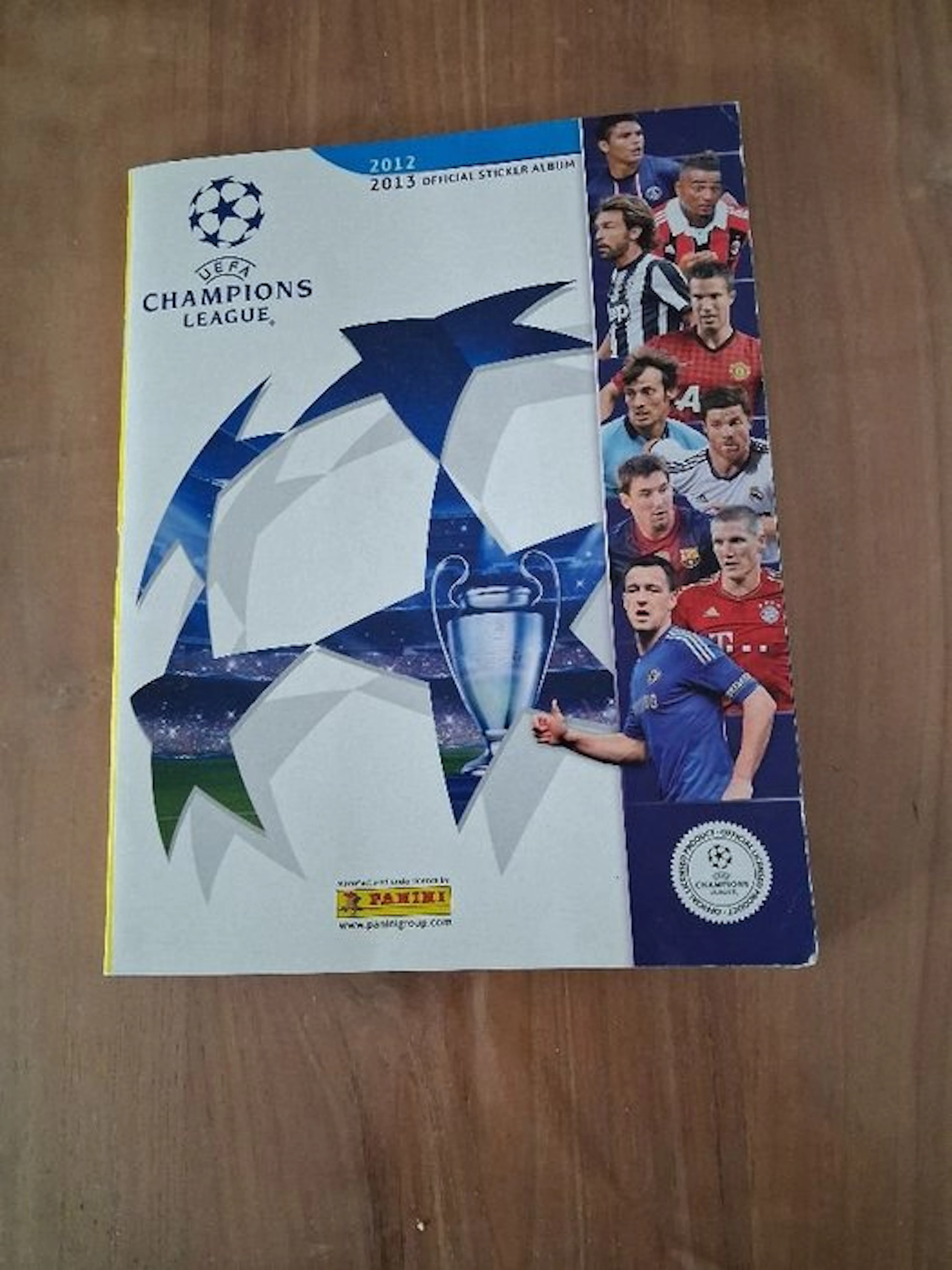 2012/13 Panini UEFA Champions League Sticker album - Mint (M)