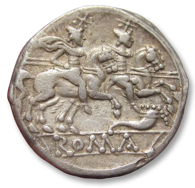 Roman Republic Denarius Anonymous issue