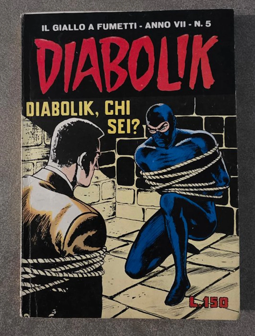 Diabolik anno VII n.5 Diabolik chi sei? - anno VII - 1...